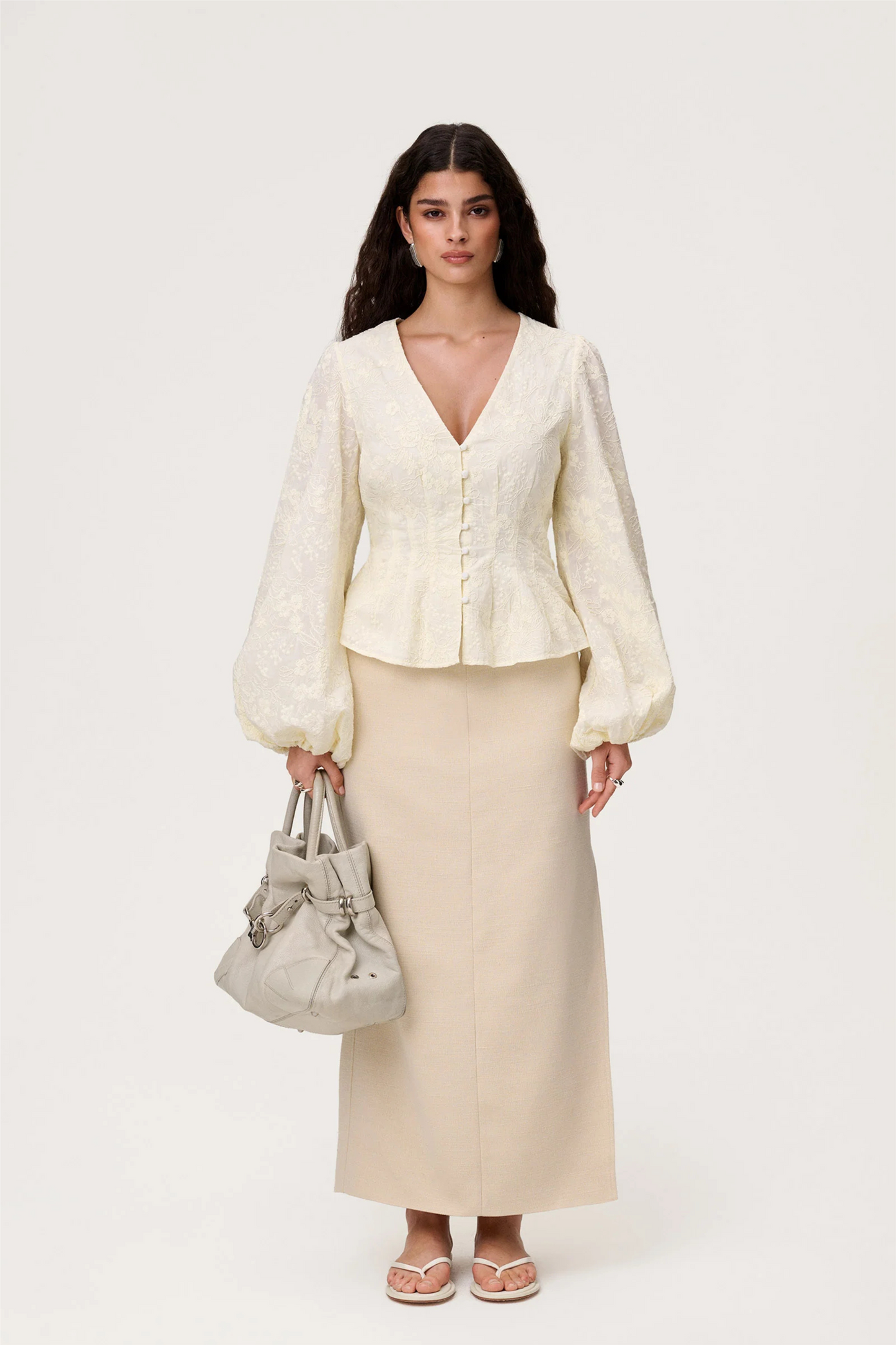 Palena Blouse Light Yellow