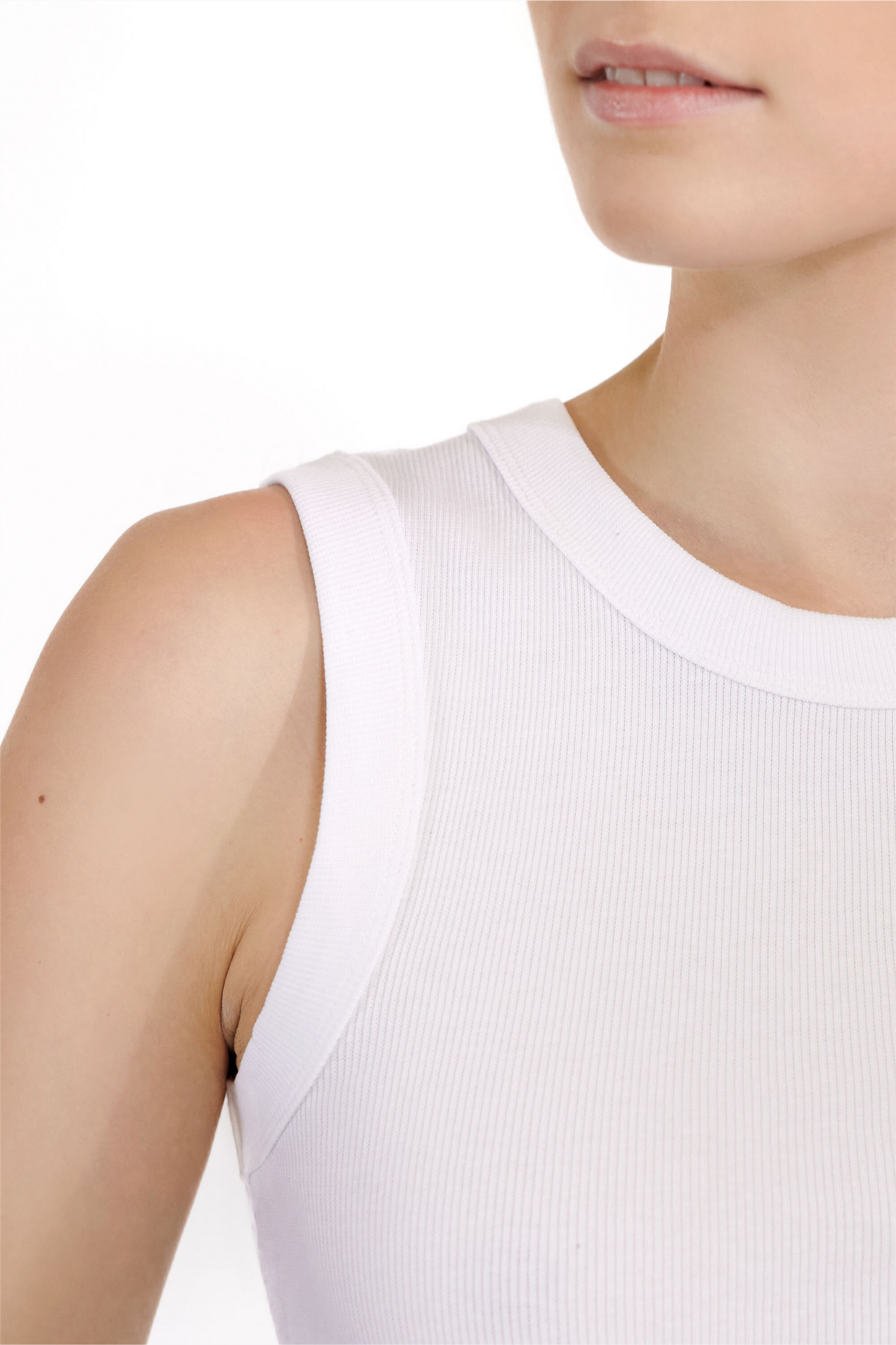 Tank Crew-neck White