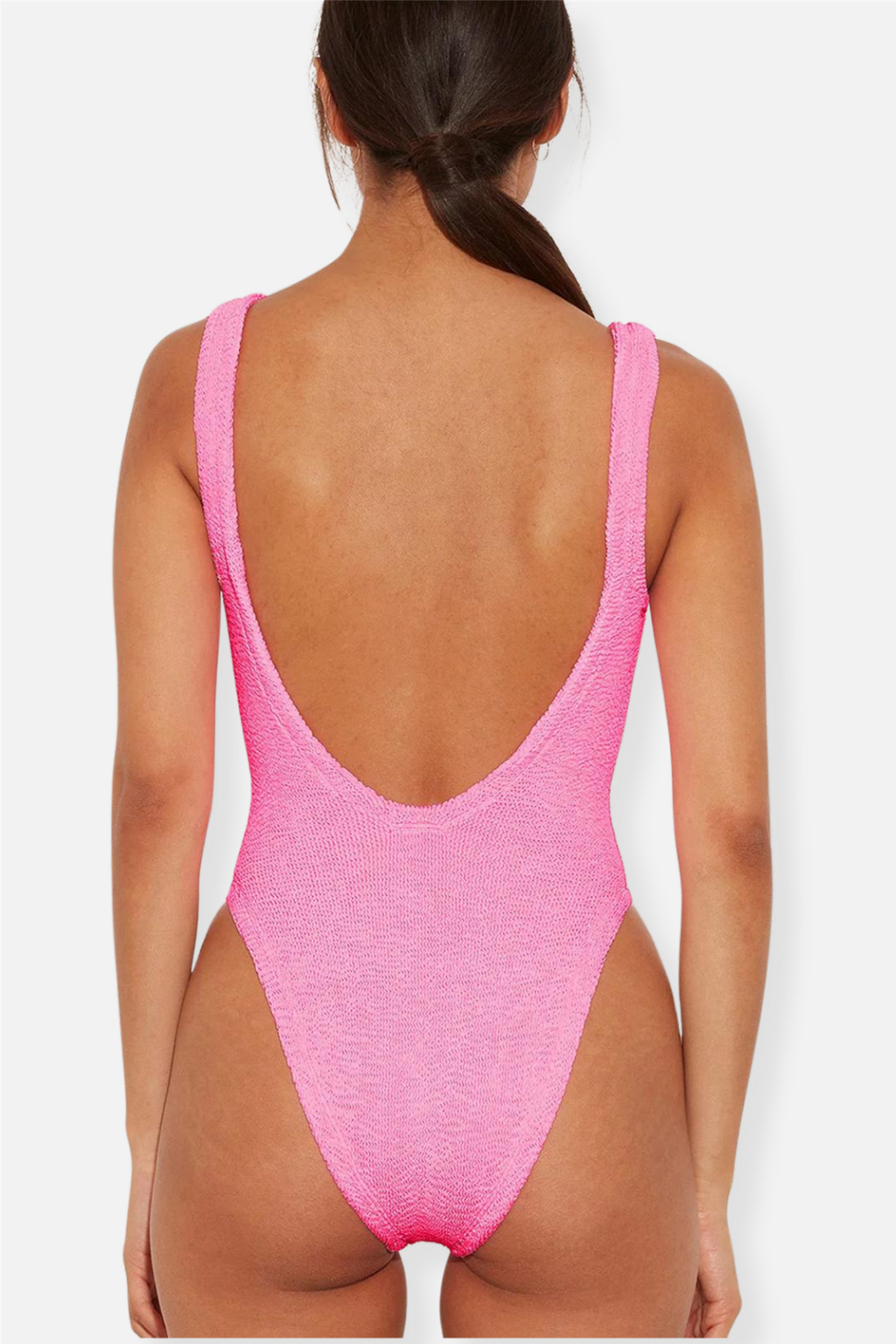 Square Neck Swim Bubblegum