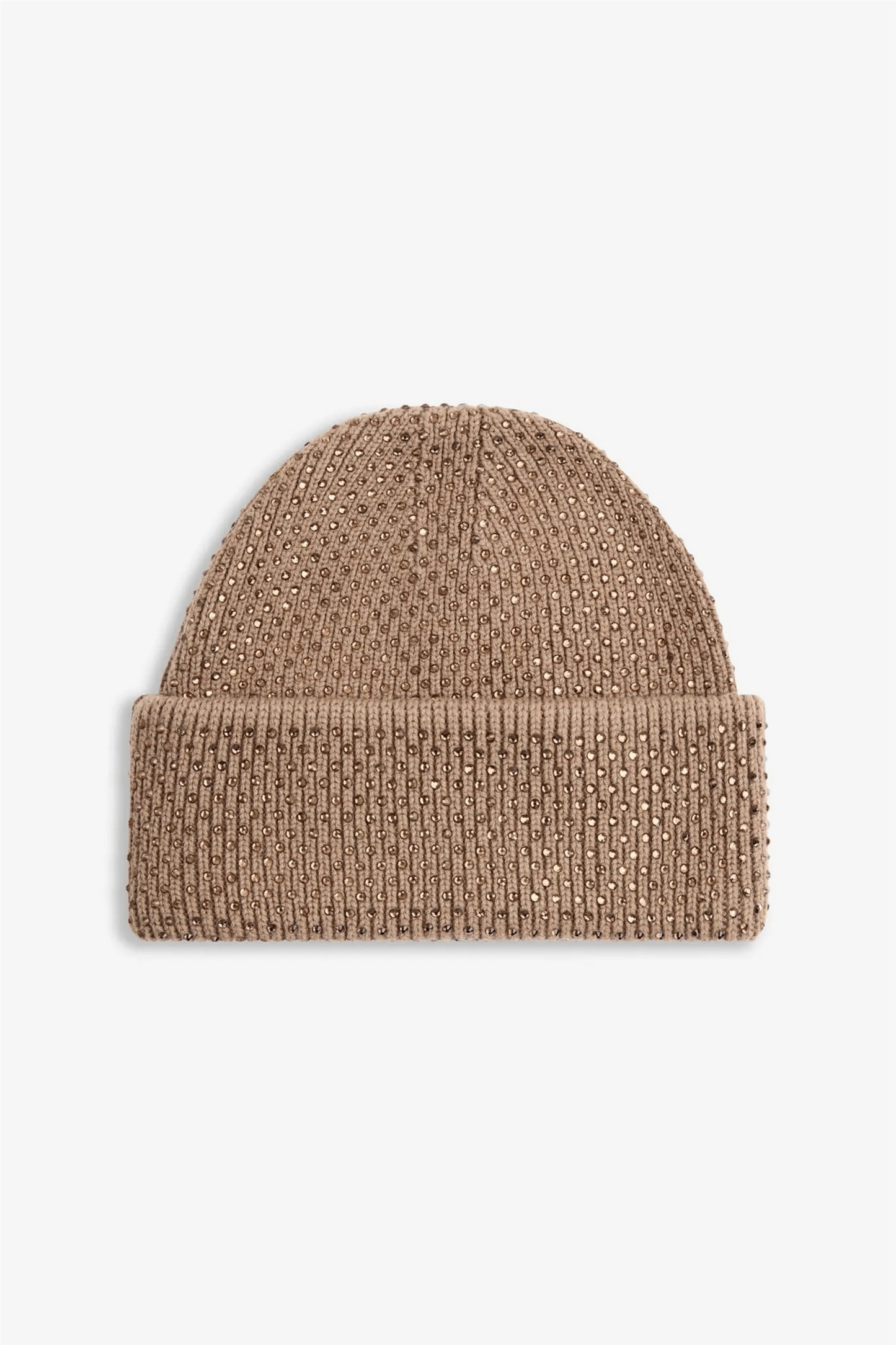 BEANIE EMBELLISHED Brown