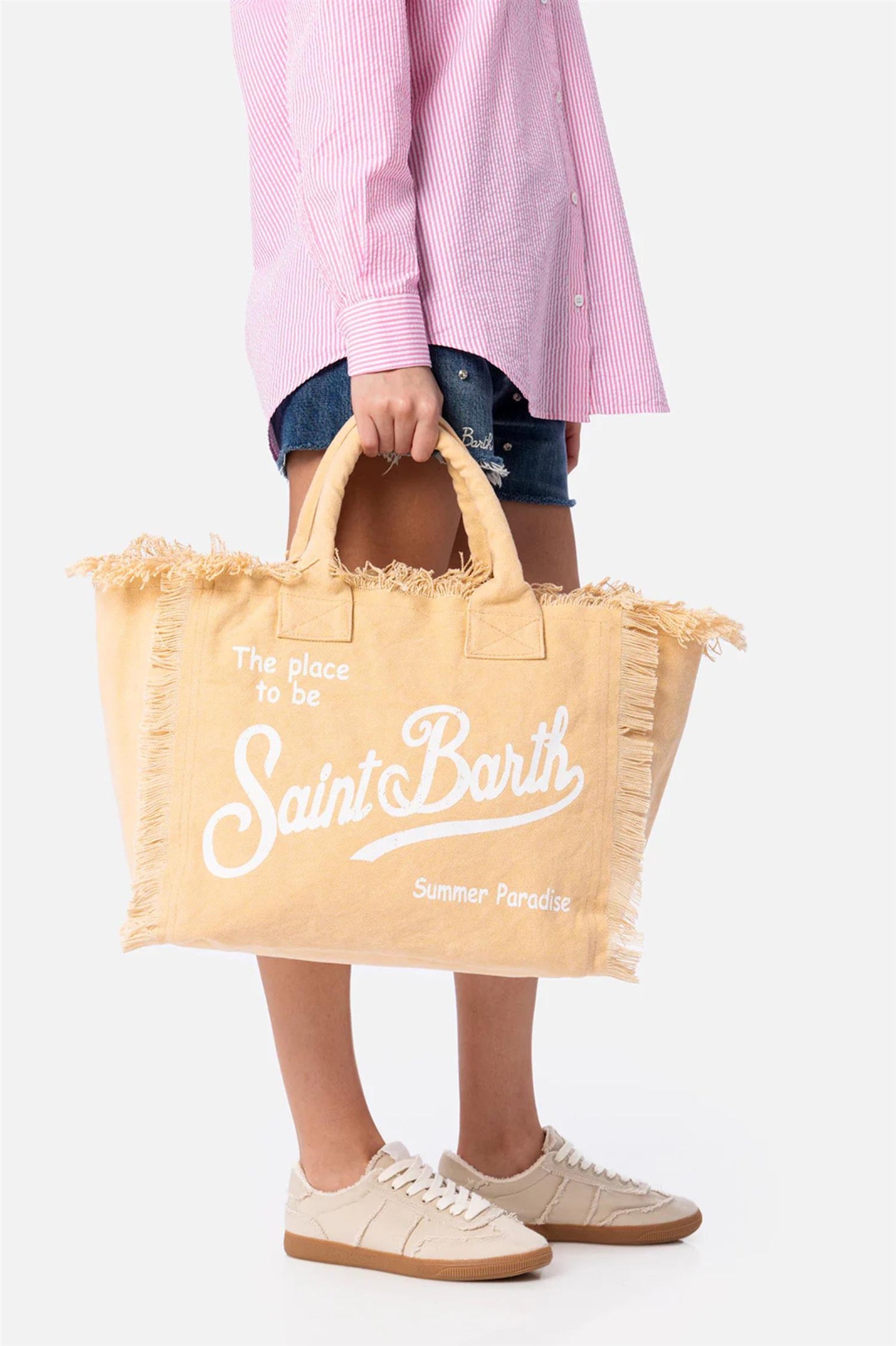 Canvas Vanity Bag Beige.