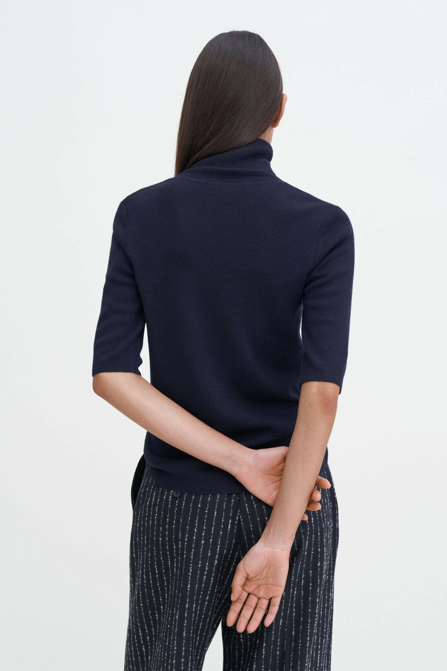 Merino elbow sleeve Navy