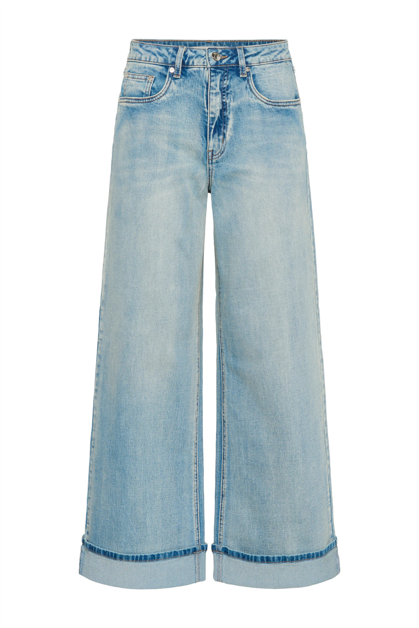 GZsara HW wide jeans Washed Blue