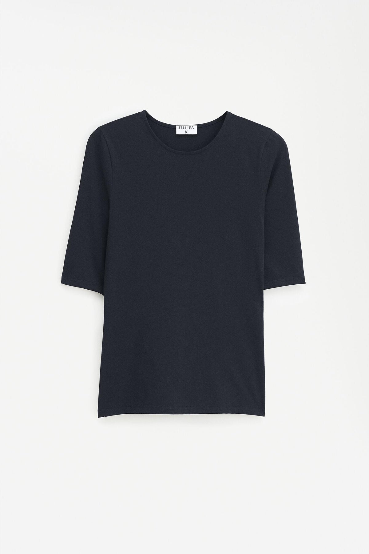 Cotton Stretch Elbow Sleeve Black