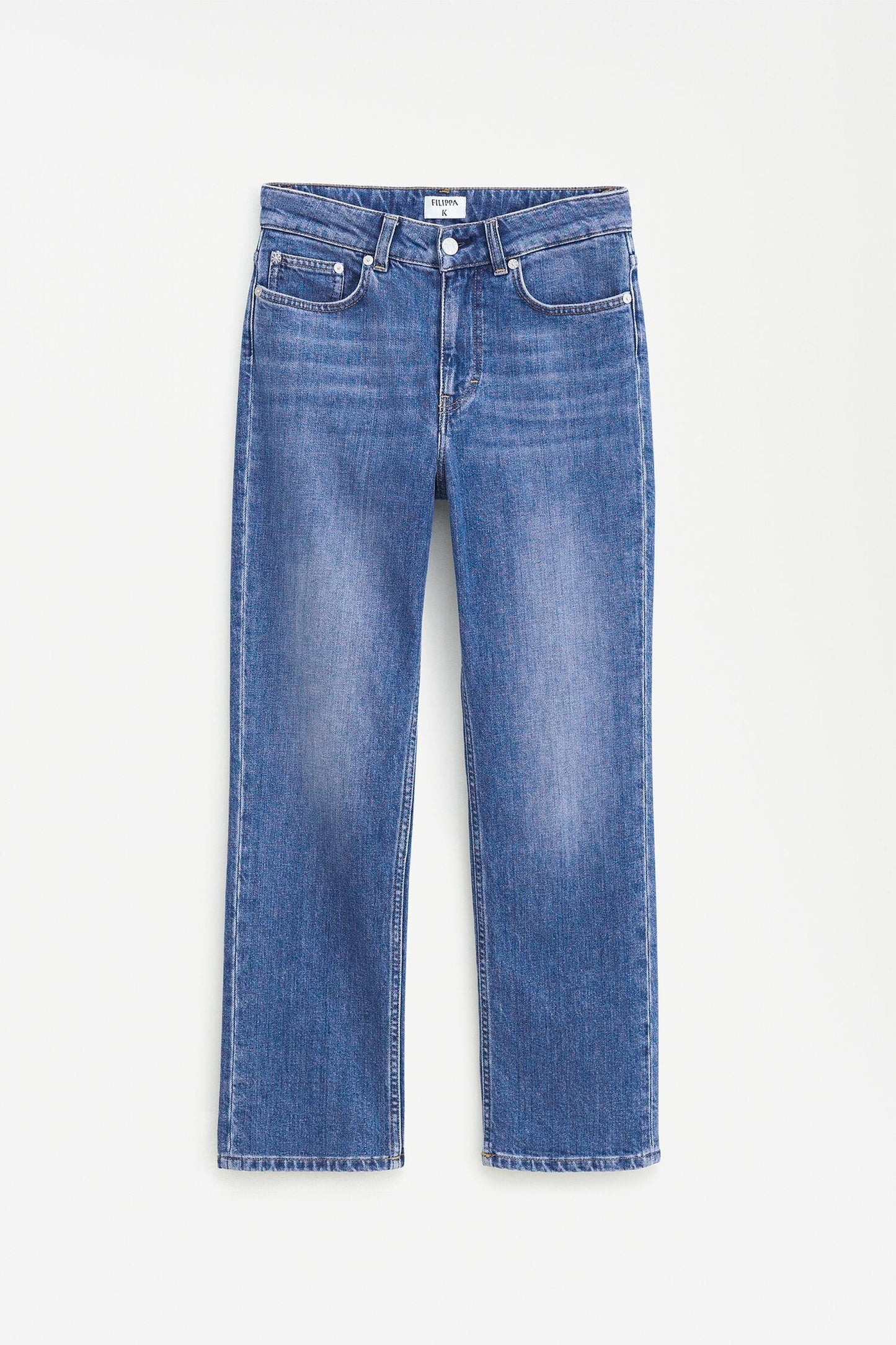 Stella cropped jeans Mid Blue Wash