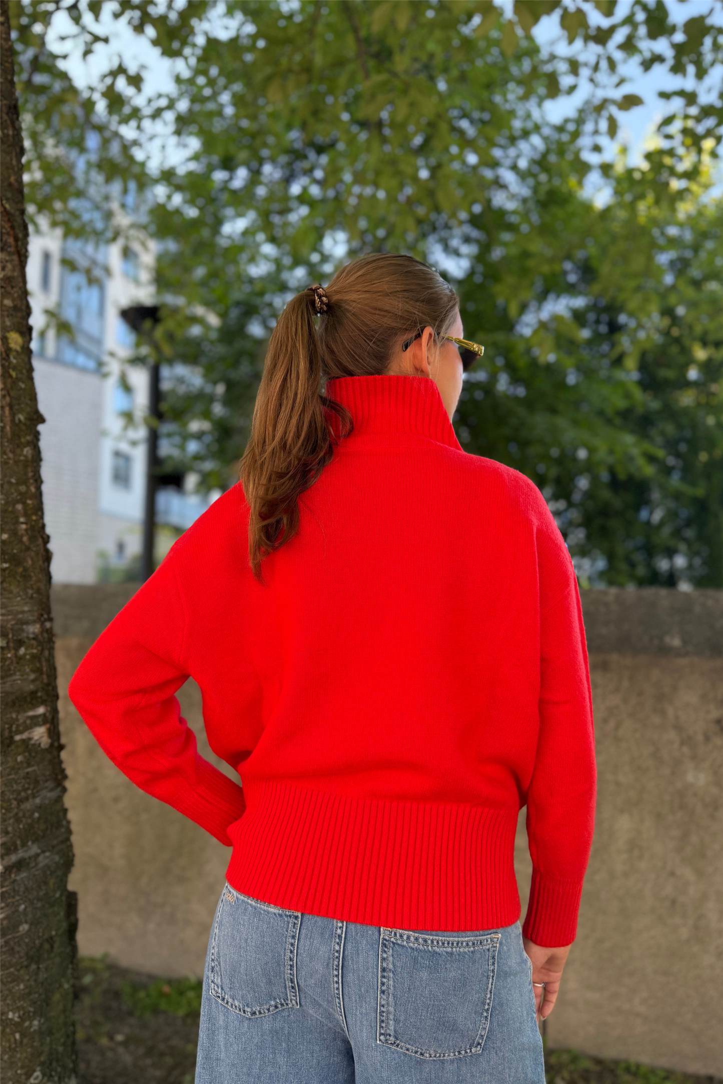 Palace Sweater Rouge