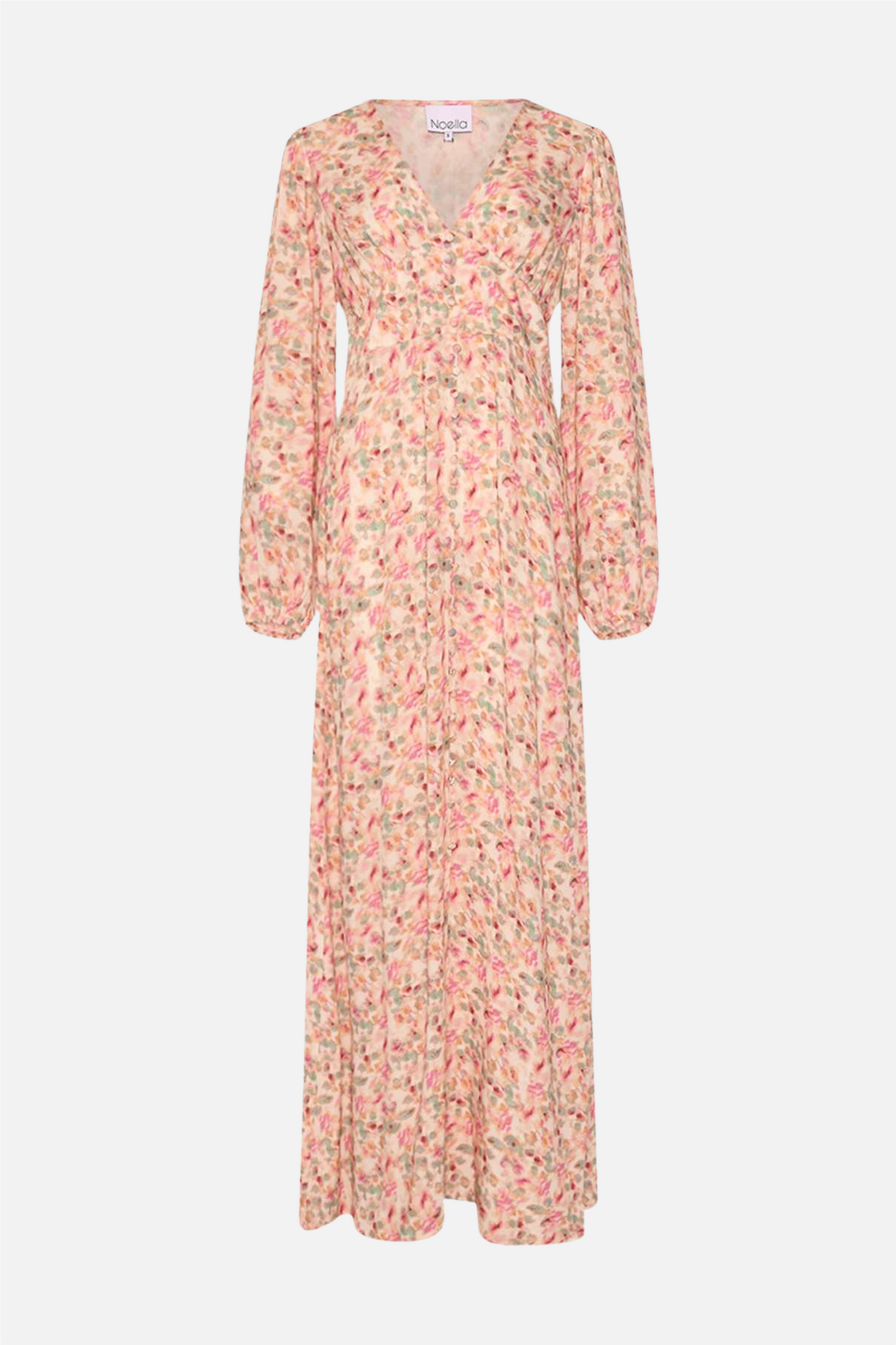 Lilith Maxi Dress Cinthia Pink Print