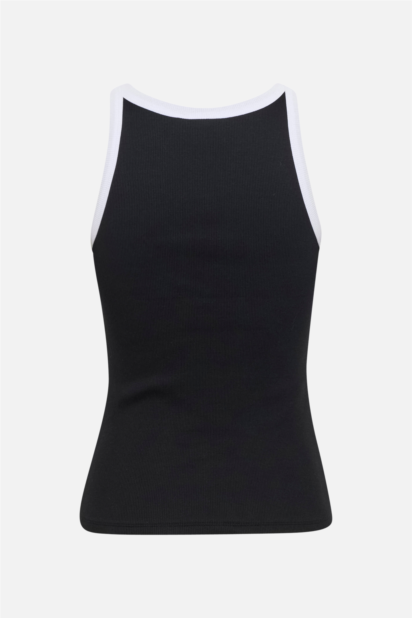 GZdrew contrast logo tank Black