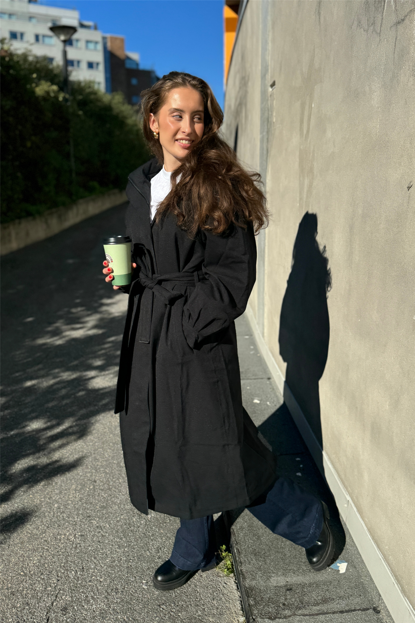 Rossby Maxi Coat New Black