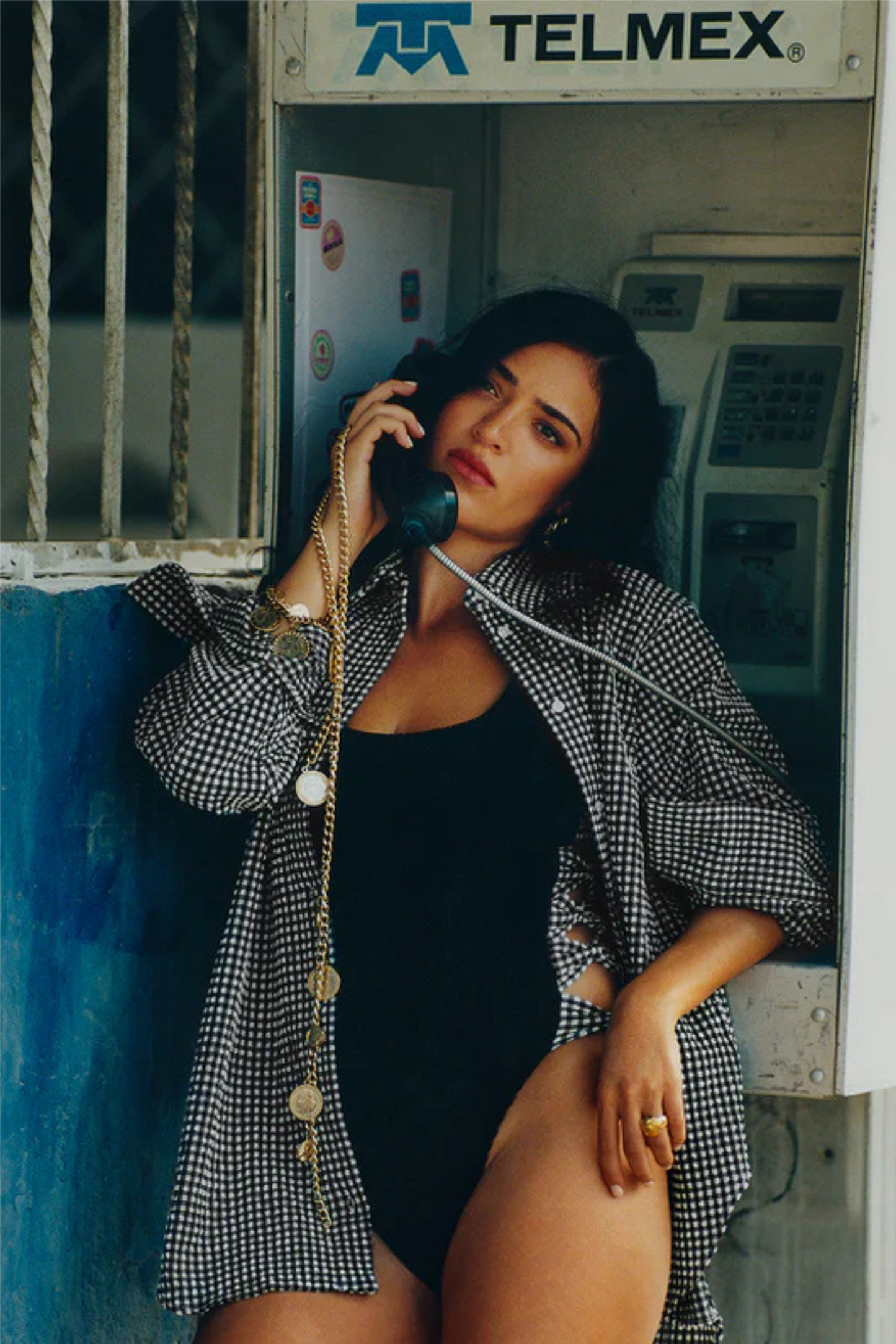 Tiffany Swim Gingham Black