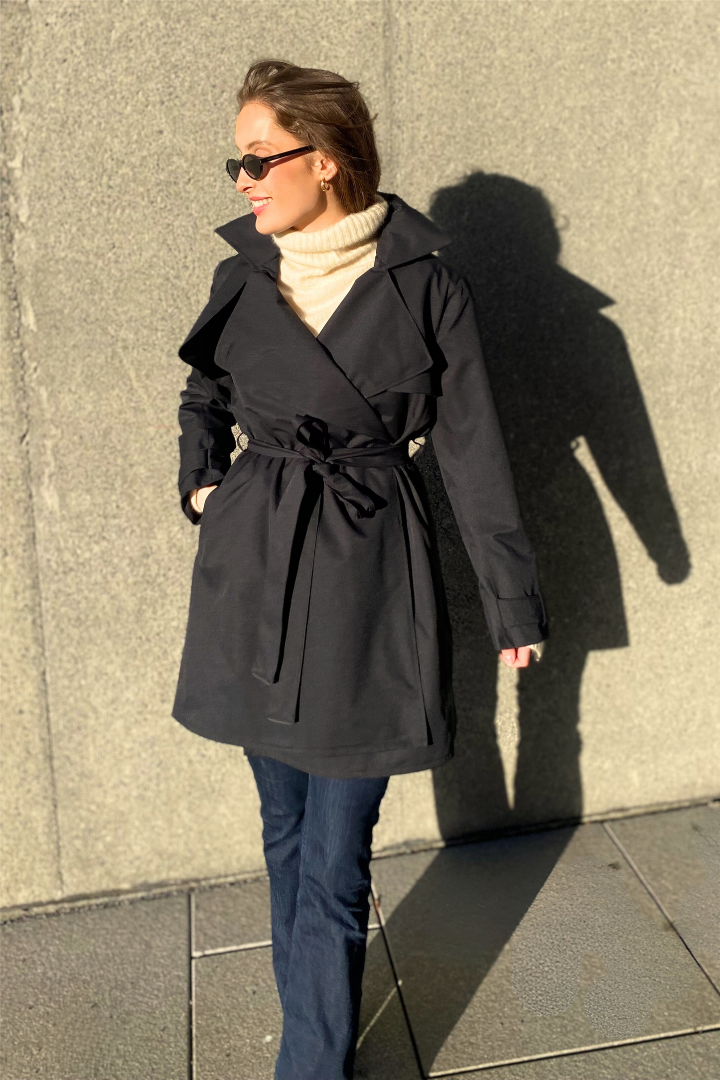 Yr'en Coat New Black