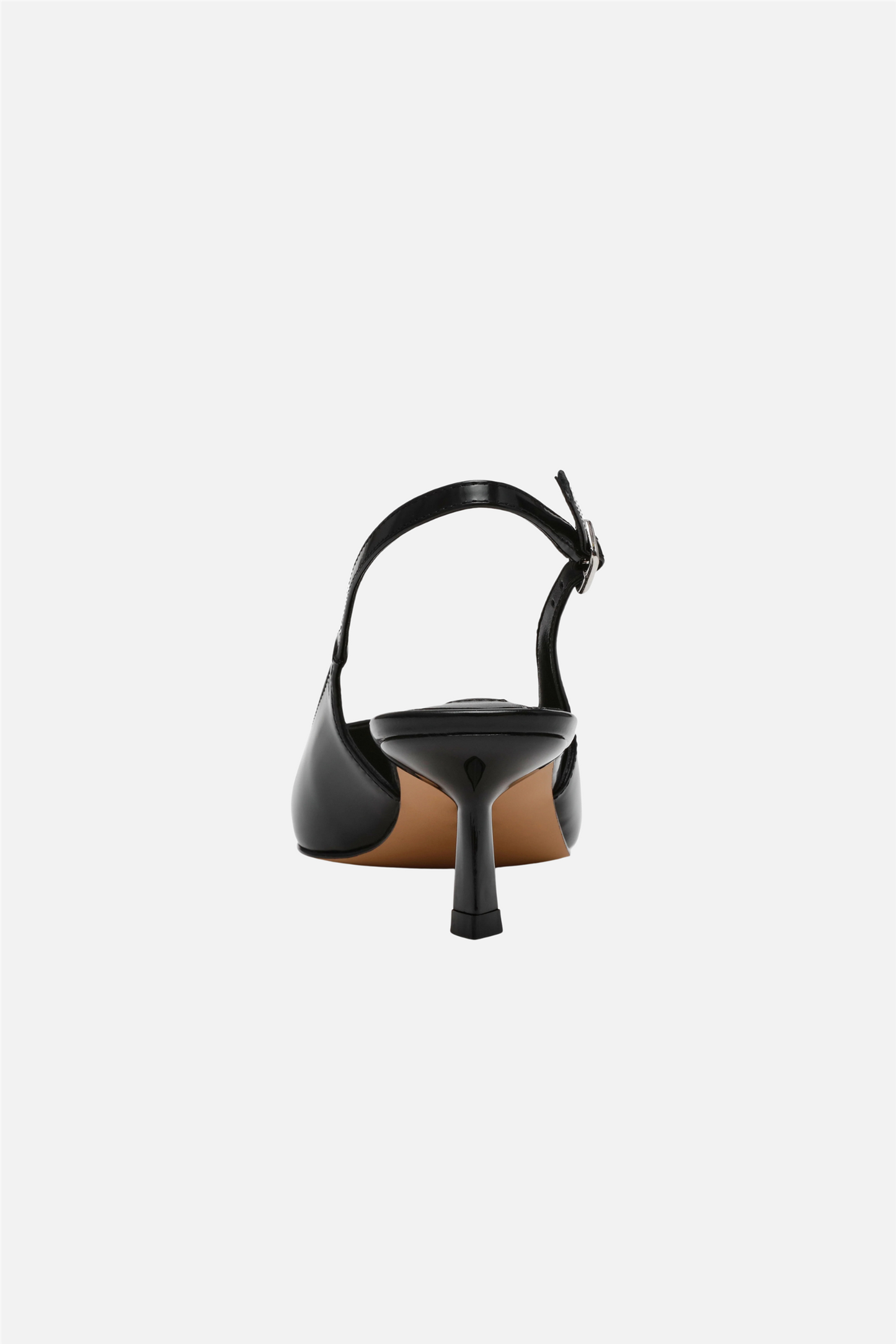 Korra Heels Black Box Leather