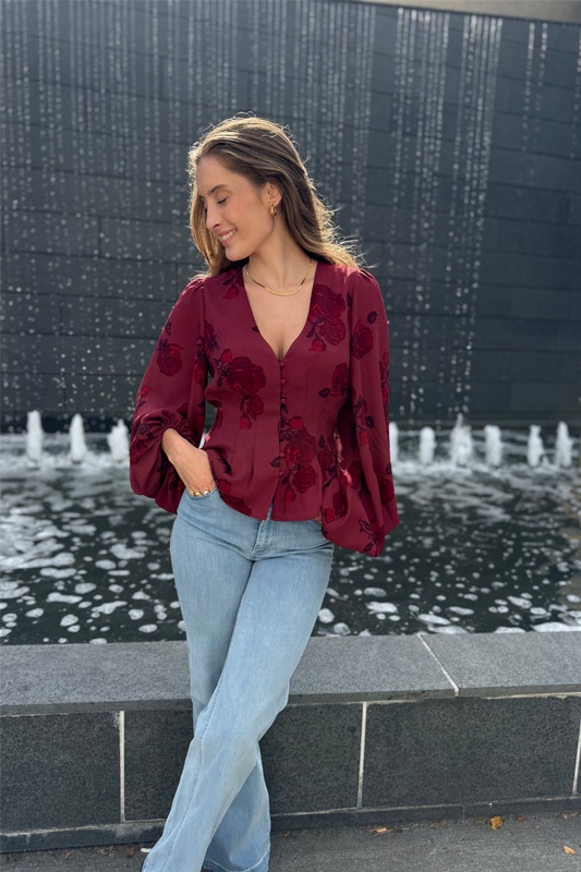 Palena Blouse Burnt Sienna