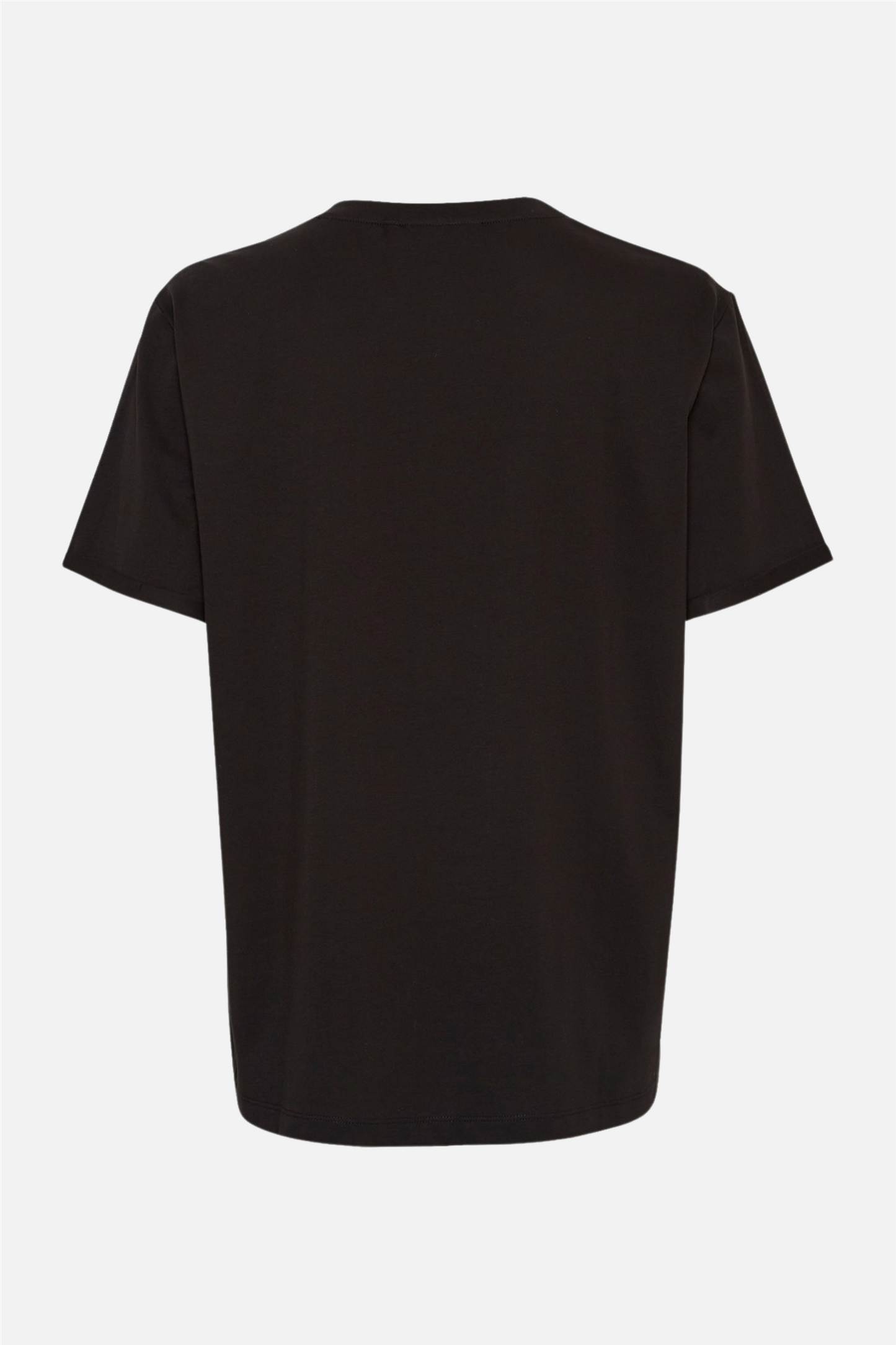 MSCHTerina Organic Small Logo Tee Black White