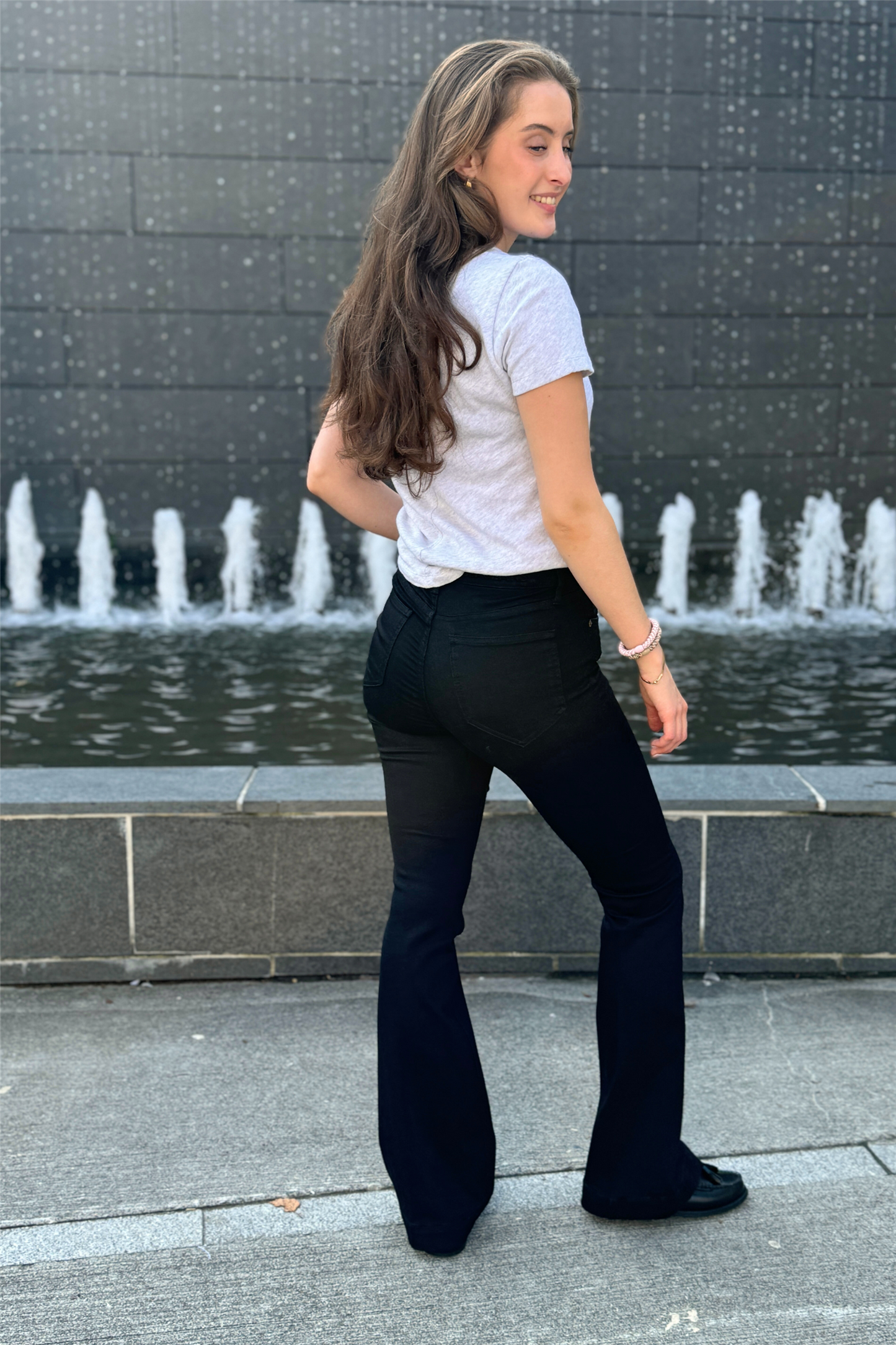 The MERETHE Jean Denim Black