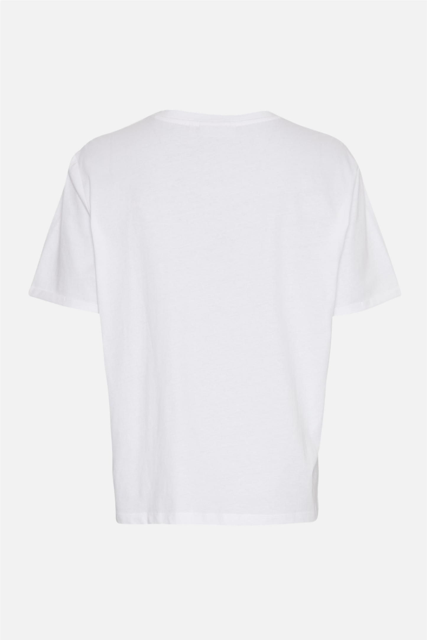 MSCHTerina Organic Small Logo Tee B White Black