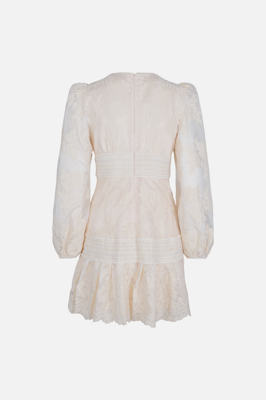 Castle Lace Dress White