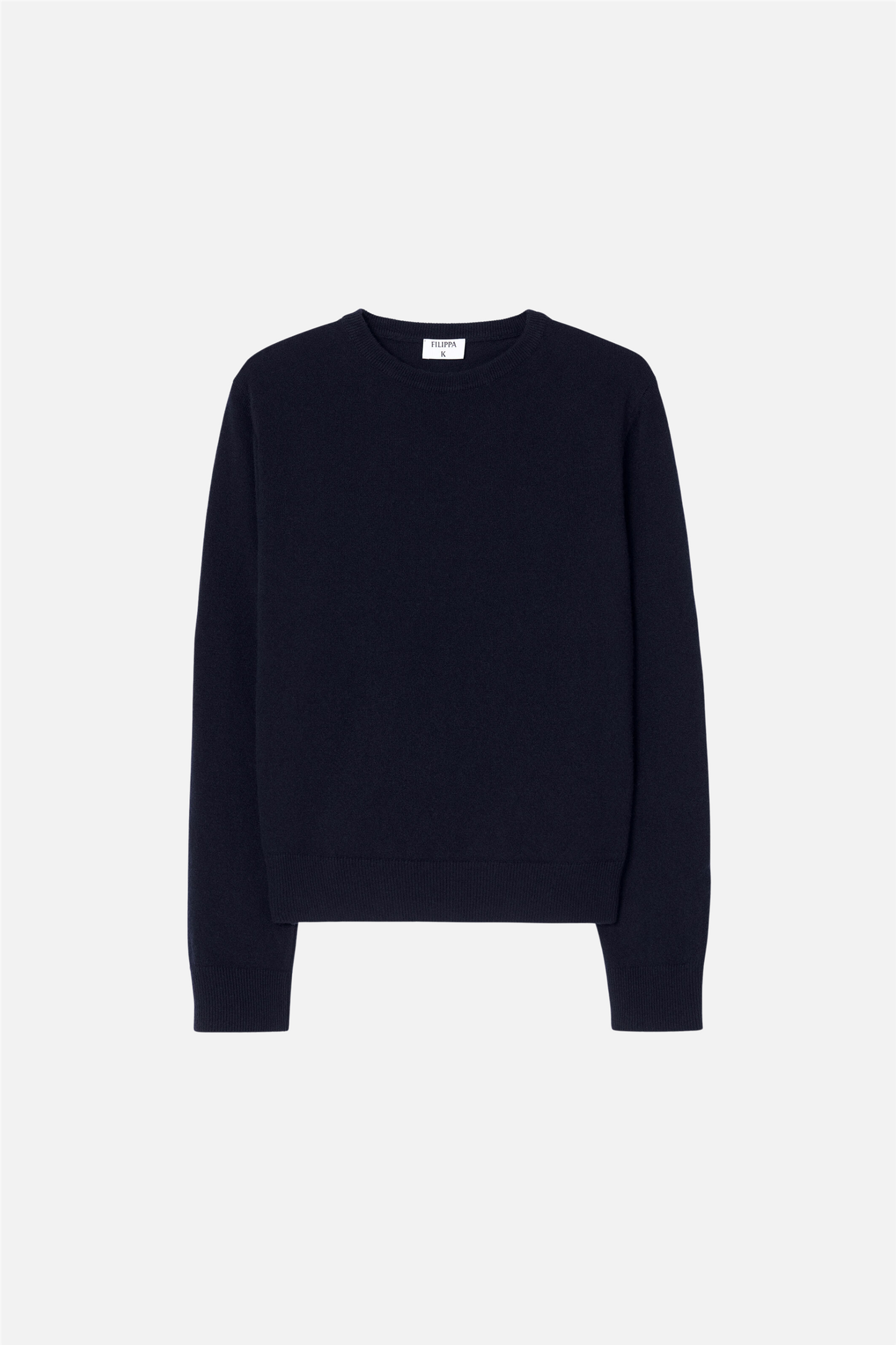 Soft Wool Crewneck Sweater Navy
