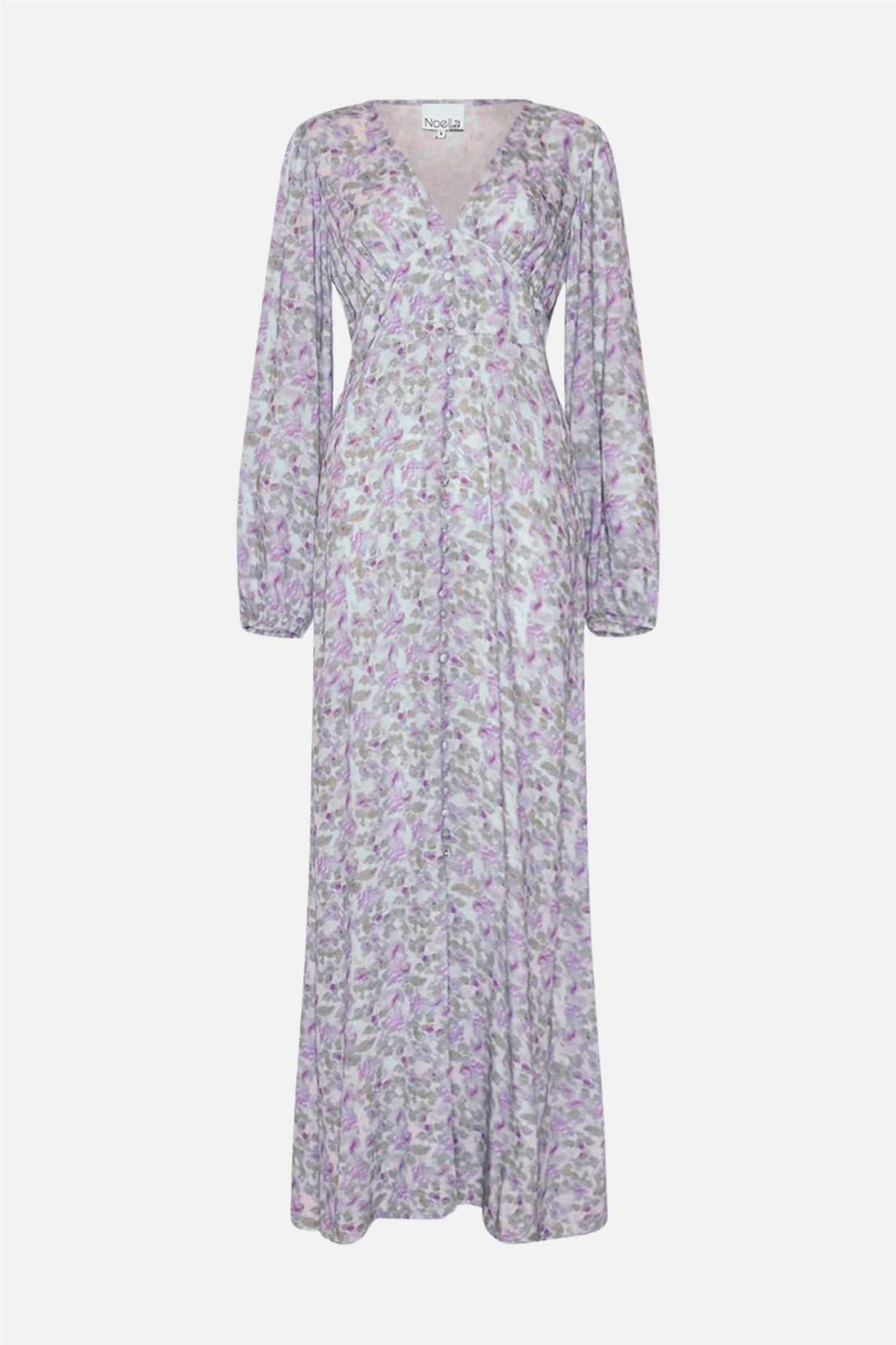 Lilith Maxi Dress Cinthia Blue Print