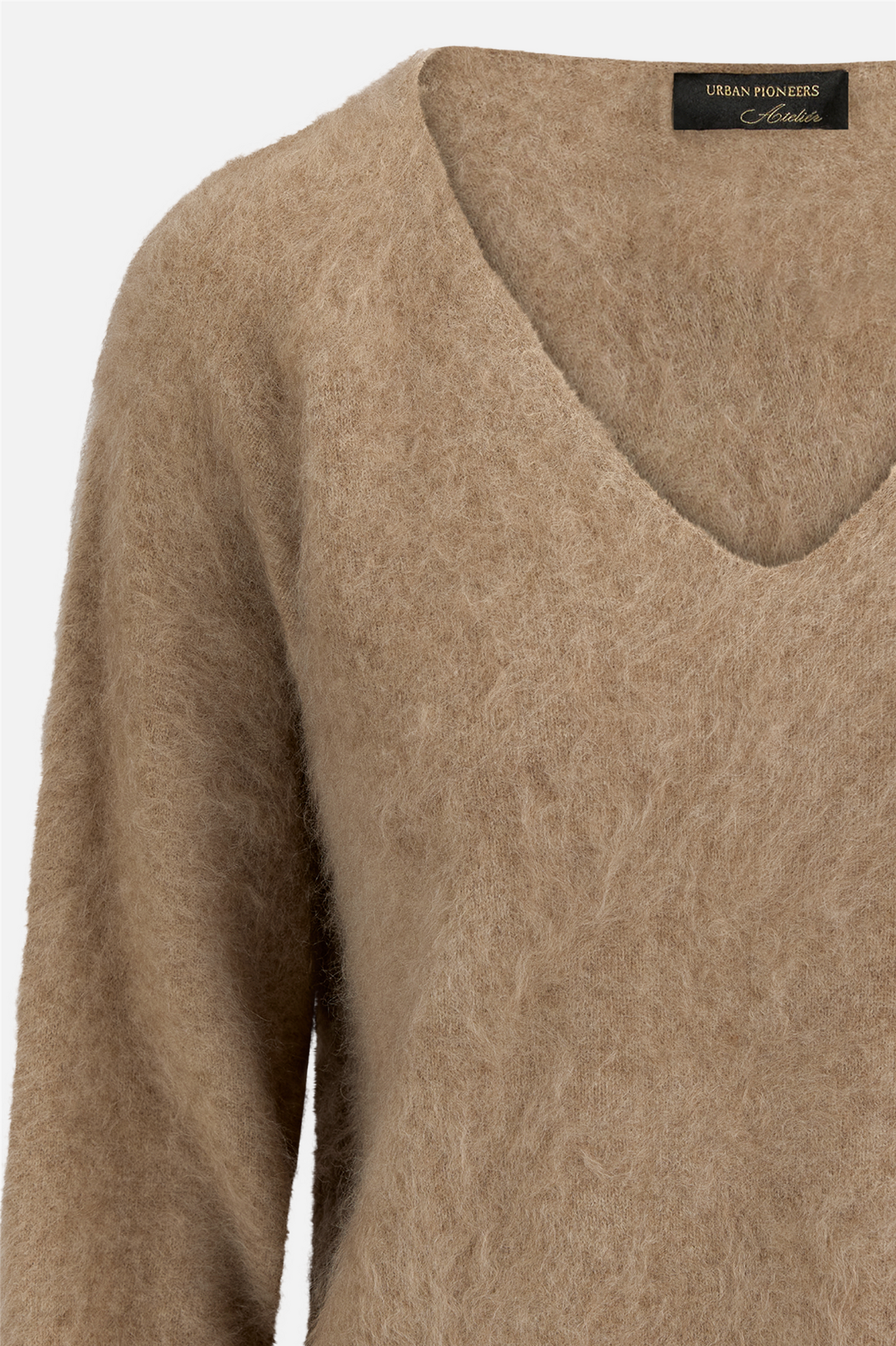 Boudica Sweater Sand Brown.