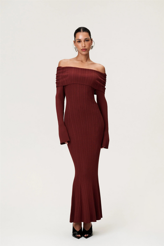 Izano dress Burgundy