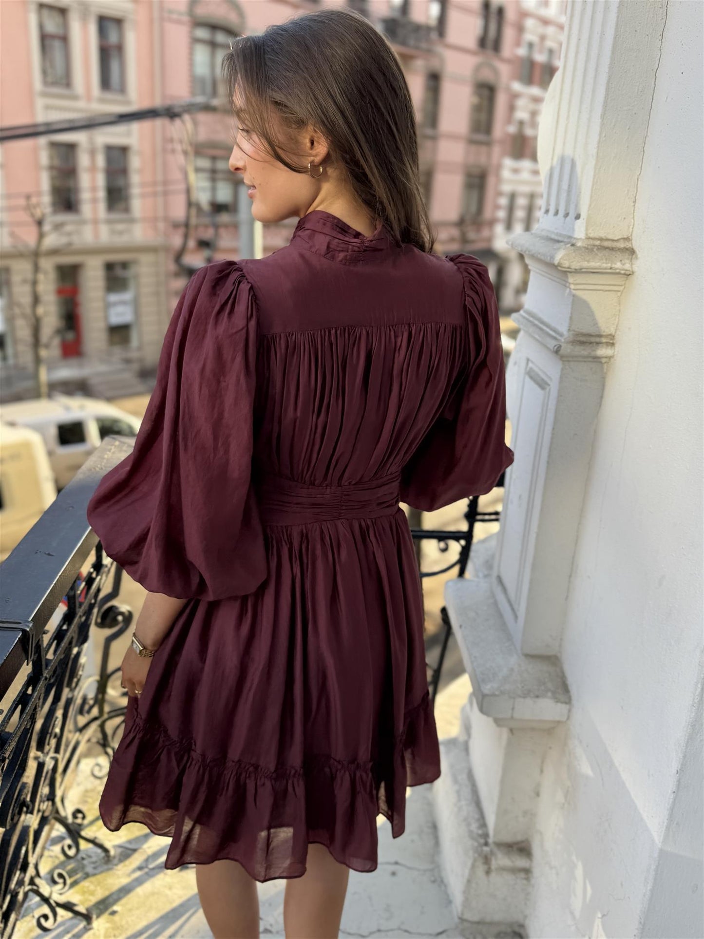 Vanity dress Bordeaux