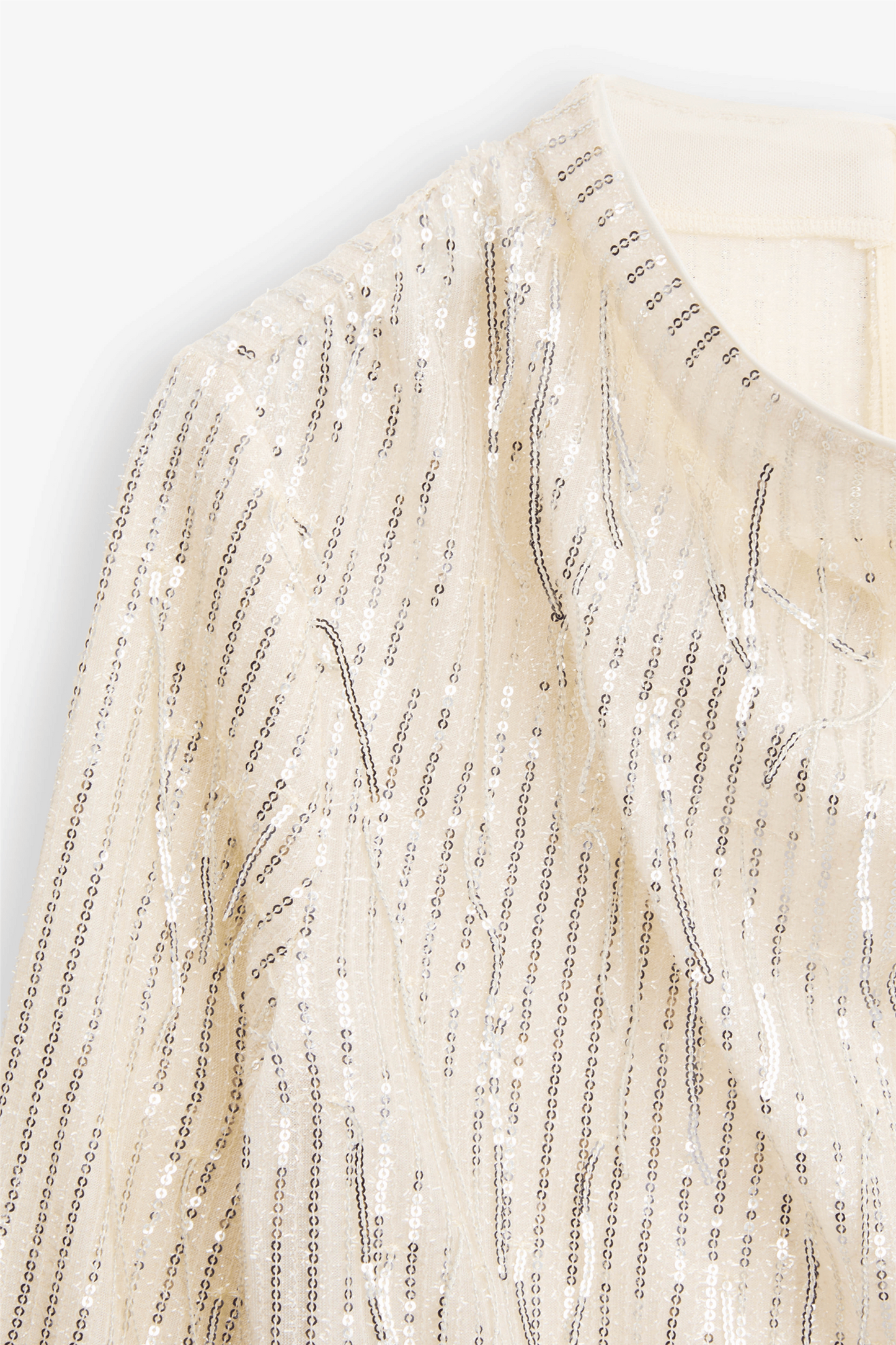 BEVERLY FRINGE TOP Lt Gold