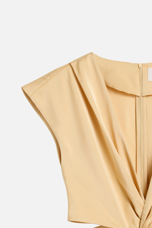 Zephyr Dress Butter Yellow.