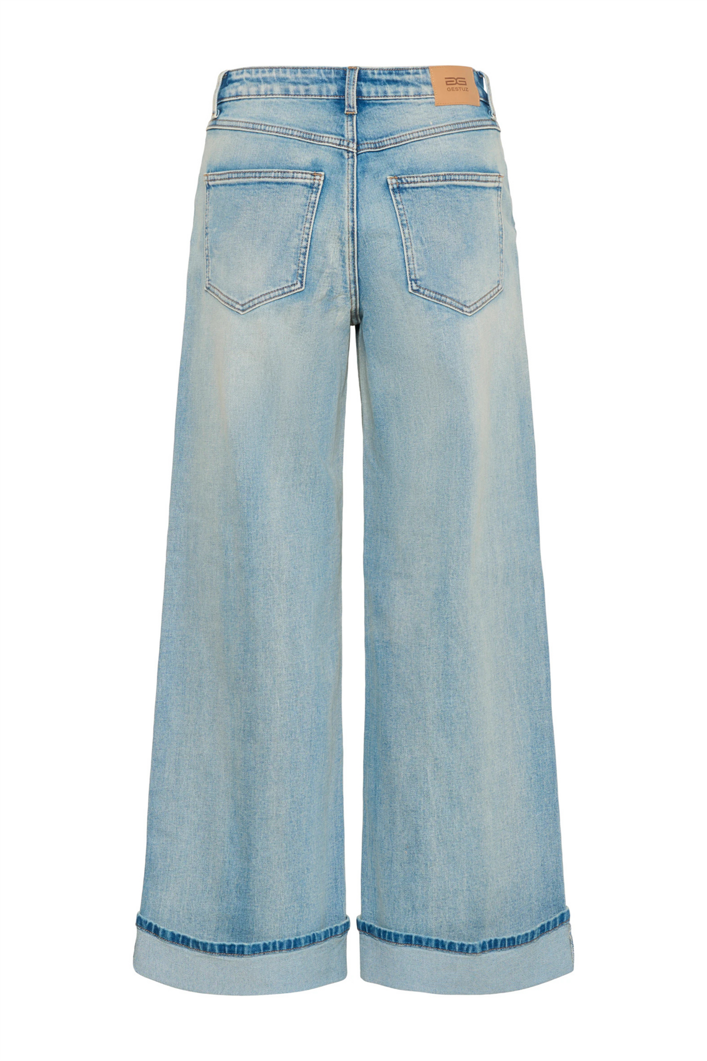 GZsara HW wide jeans Washed Blue