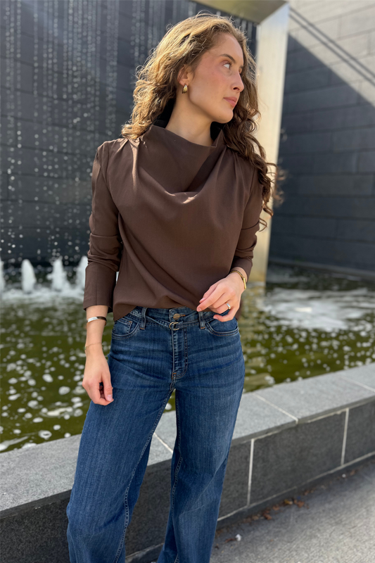 Beverly Top Brown
