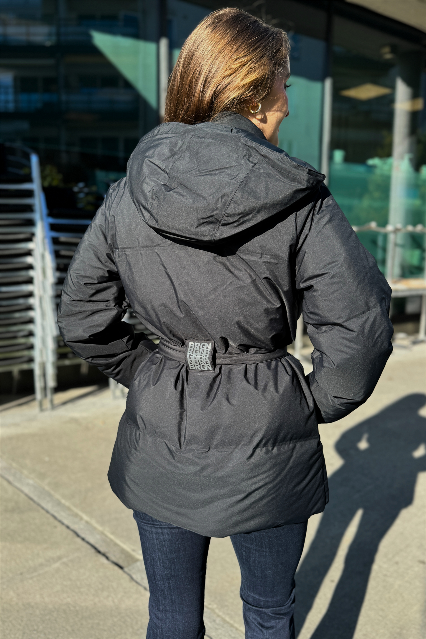 Nysne Down Puffer New Black