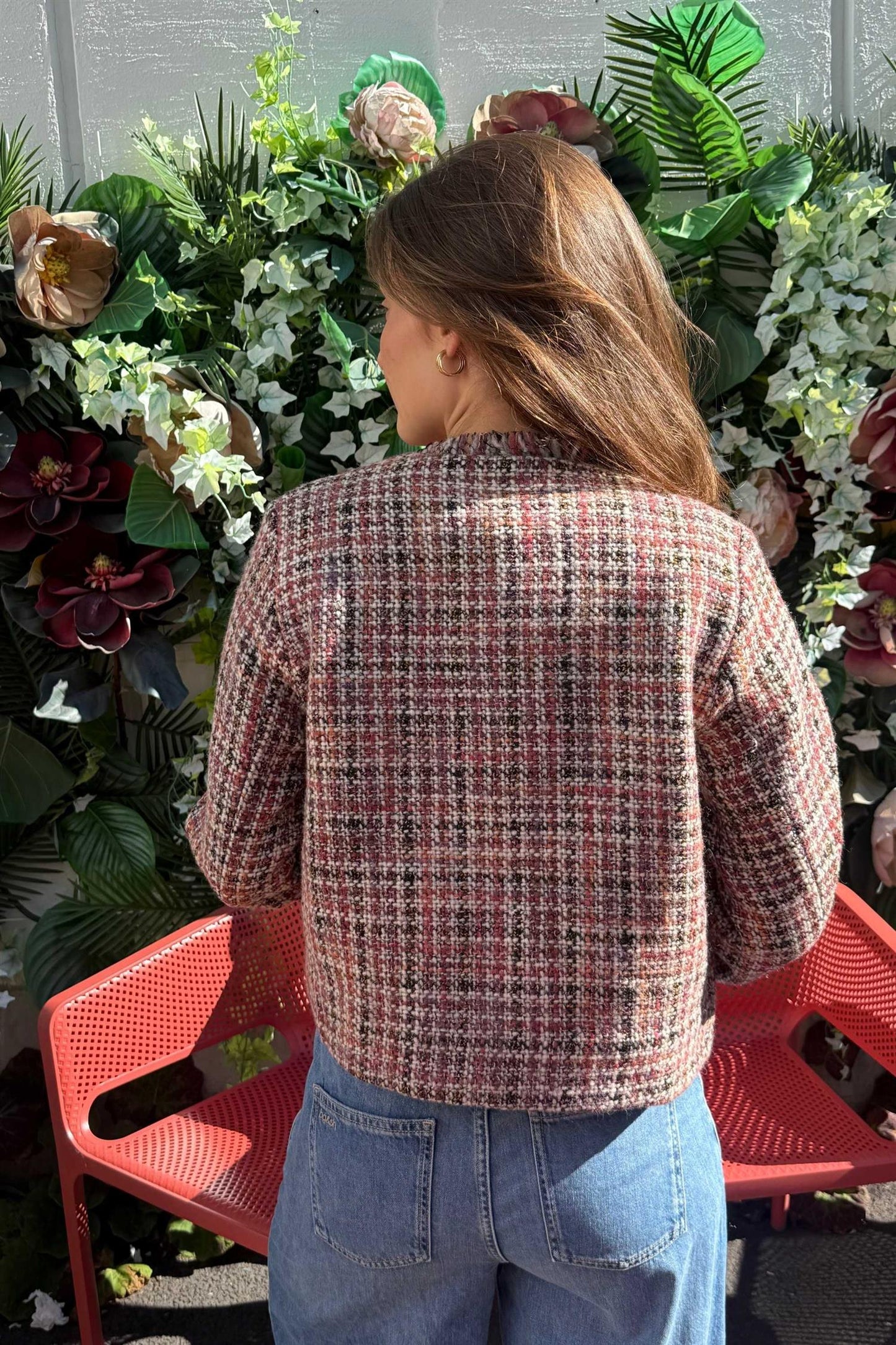 Daisy Jacket Rouge