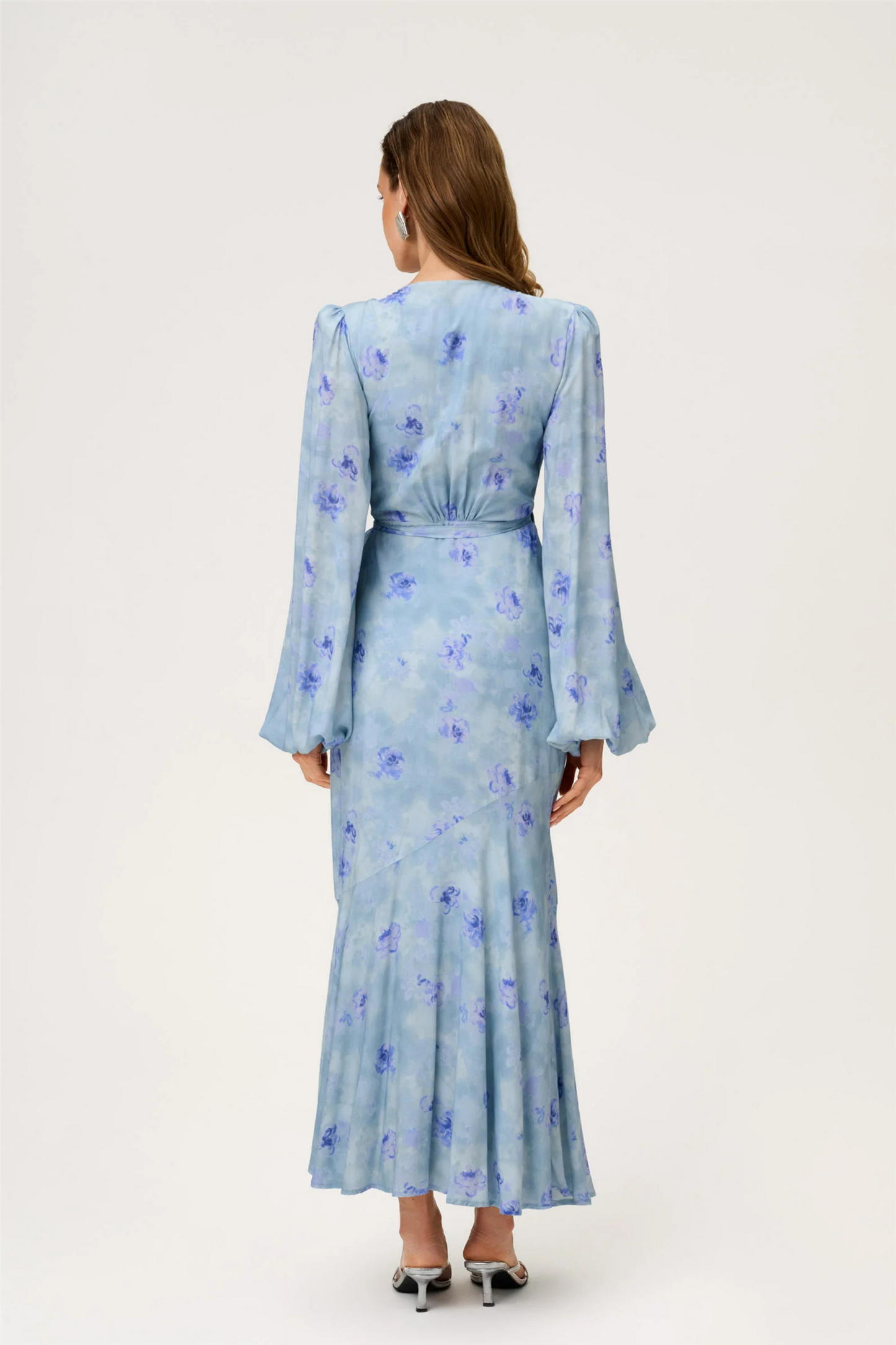 Portofino Maxi Dress Pale Blue