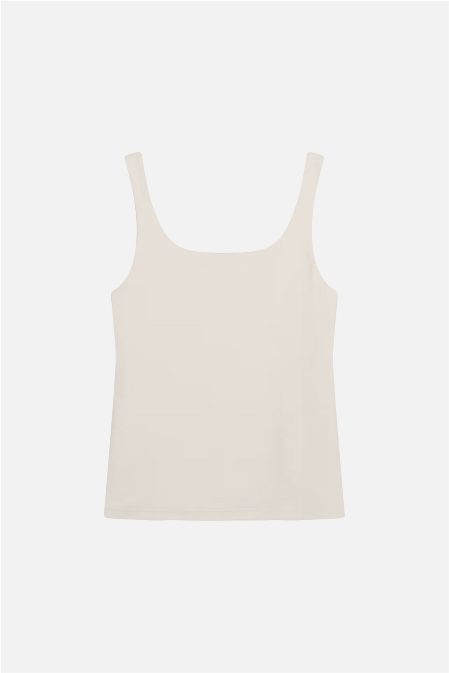 Tank Scoop back Ivory