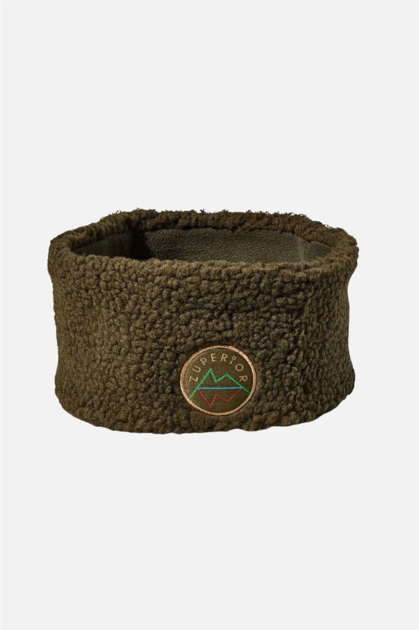 Pannebånd Teddyfleece Green