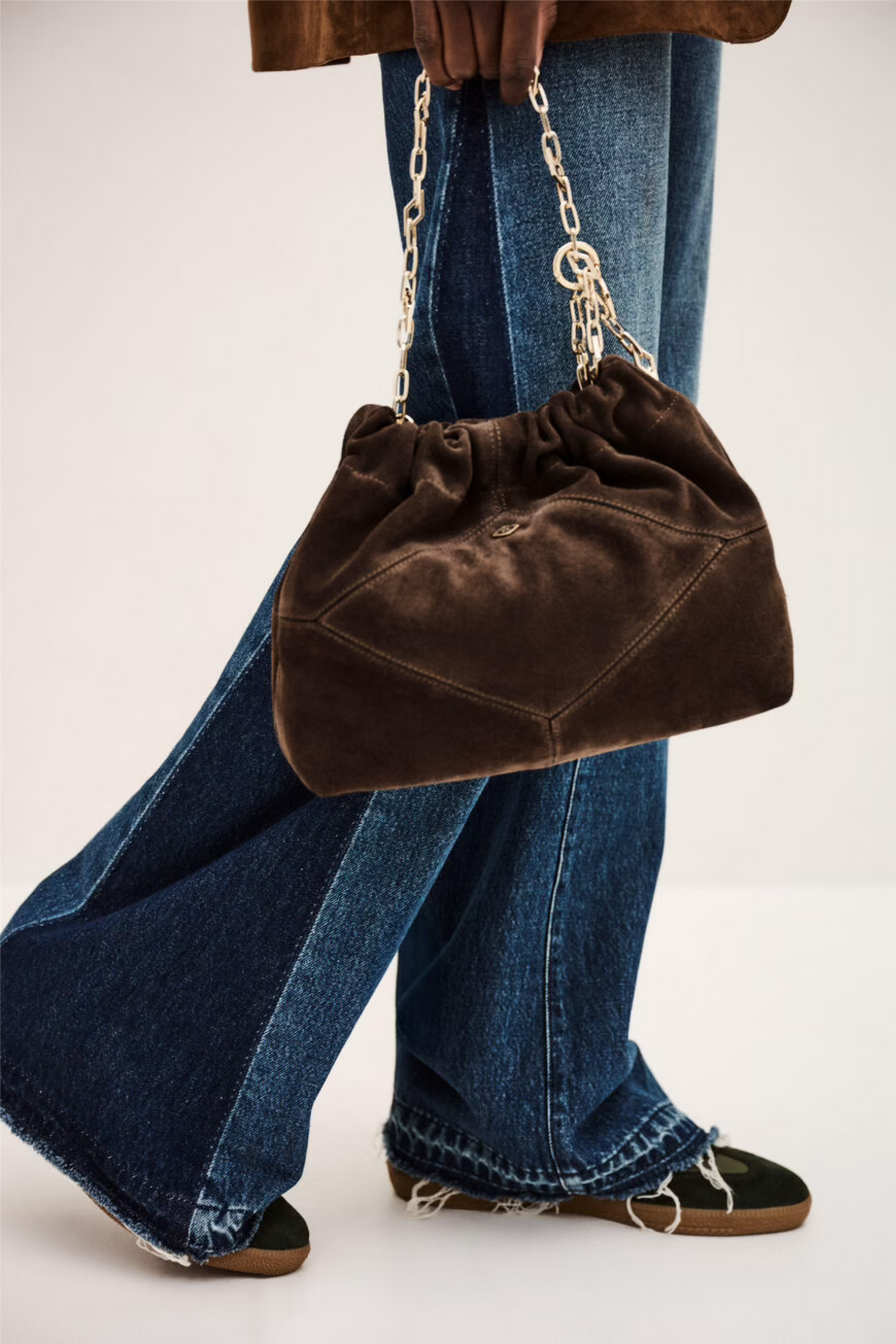 Bag S Suede Mini June Tote Choco