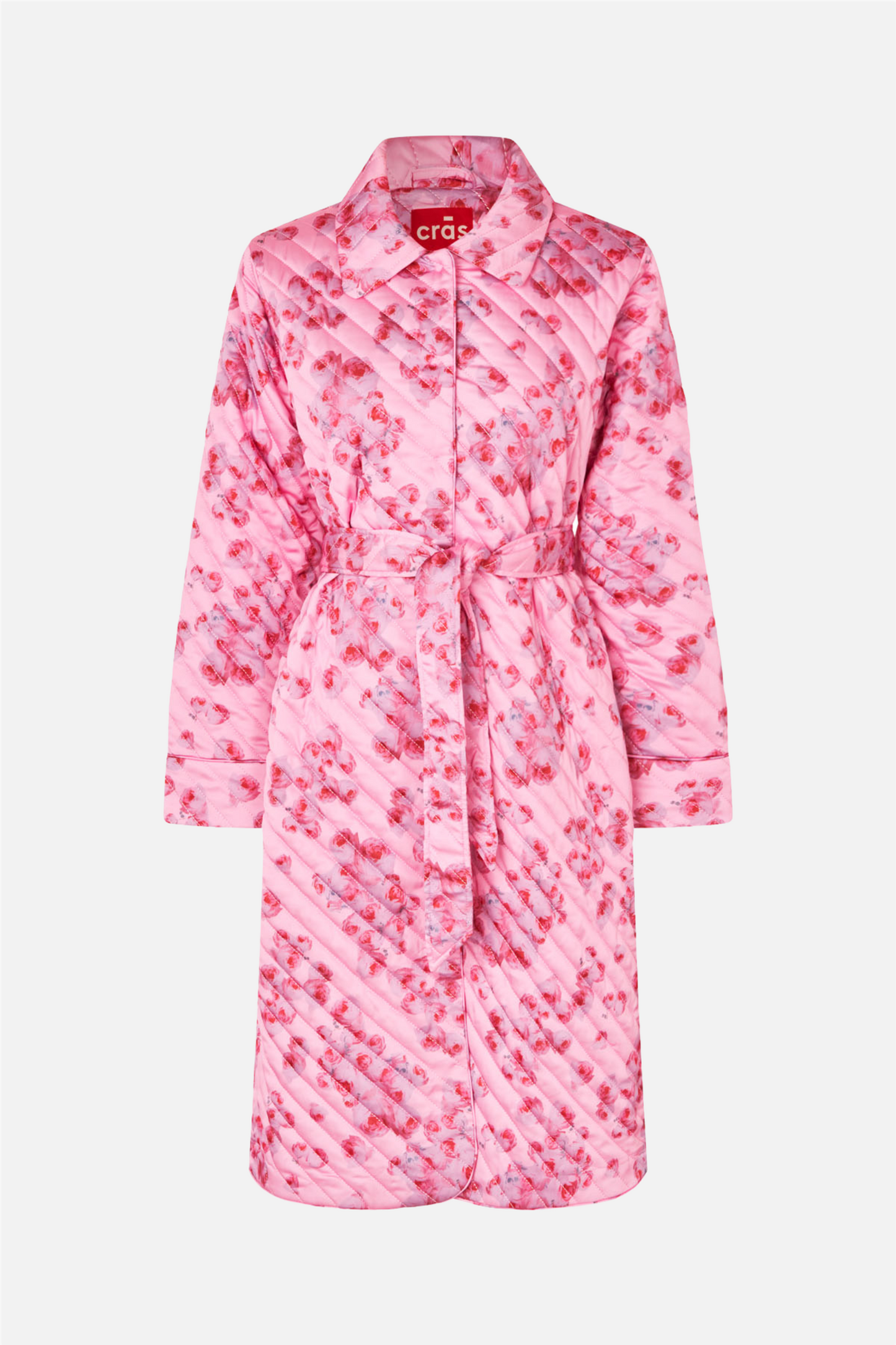 Sybillecras Coat Pink Roses