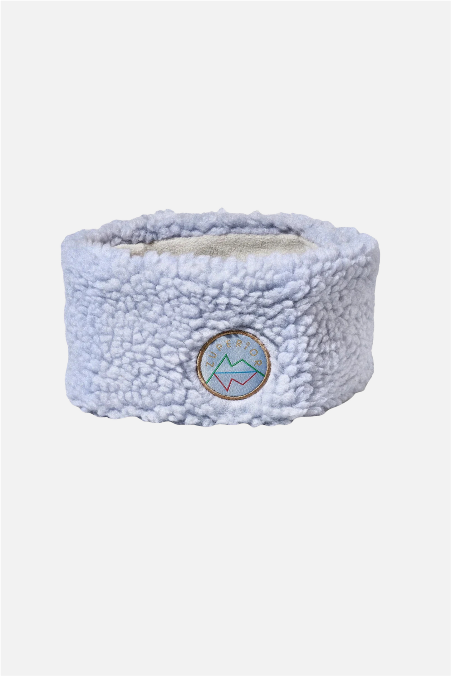 Pannebånd Teddyfleece Iceblue