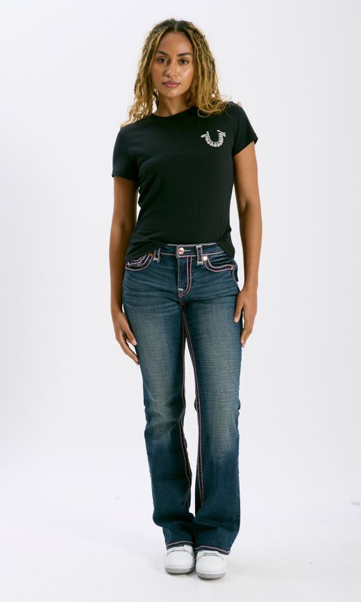 Becca Bootcut Flap Rope Stitch Jazz Lounge