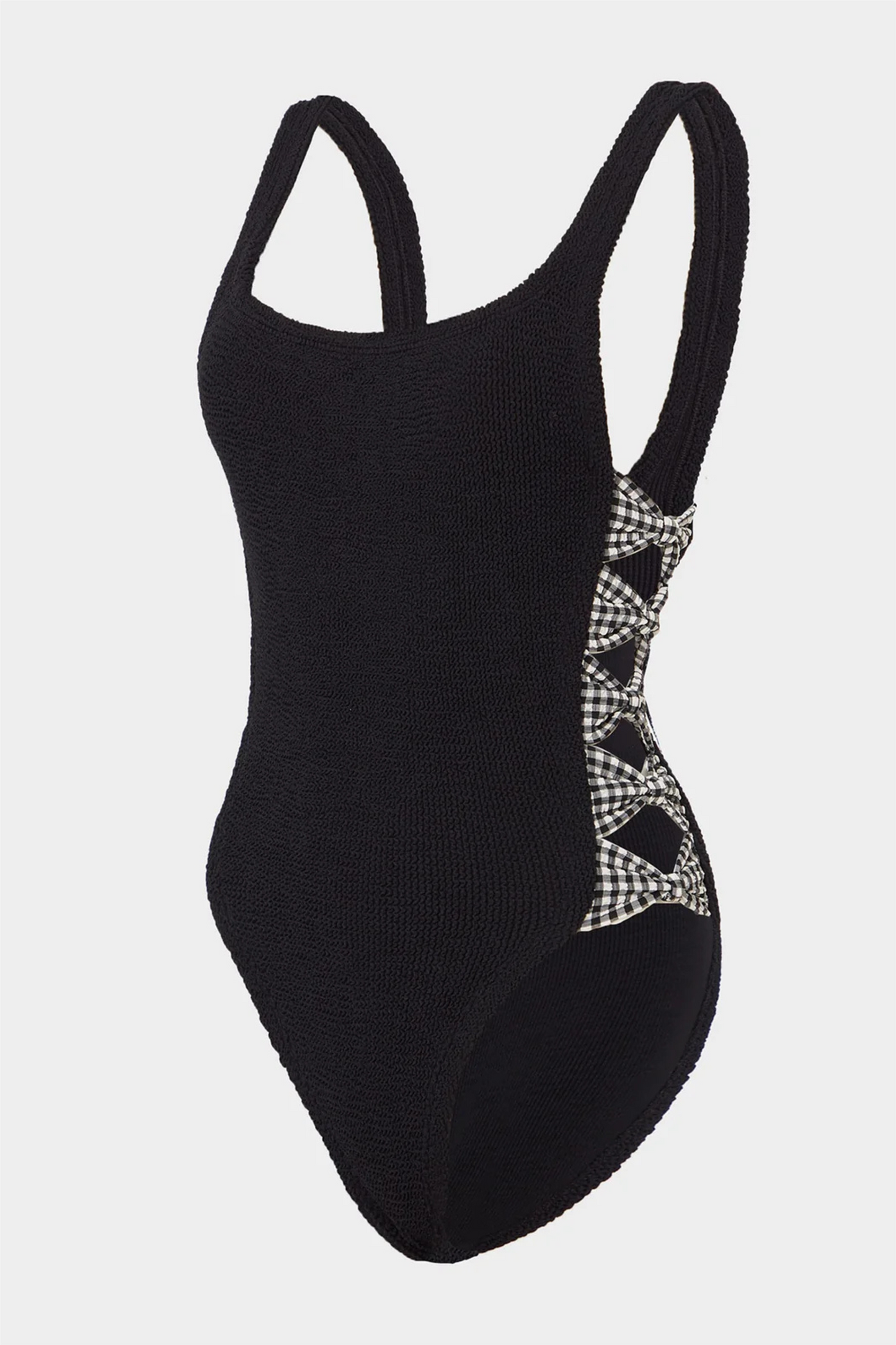 Tiffany Swim Gingham Black