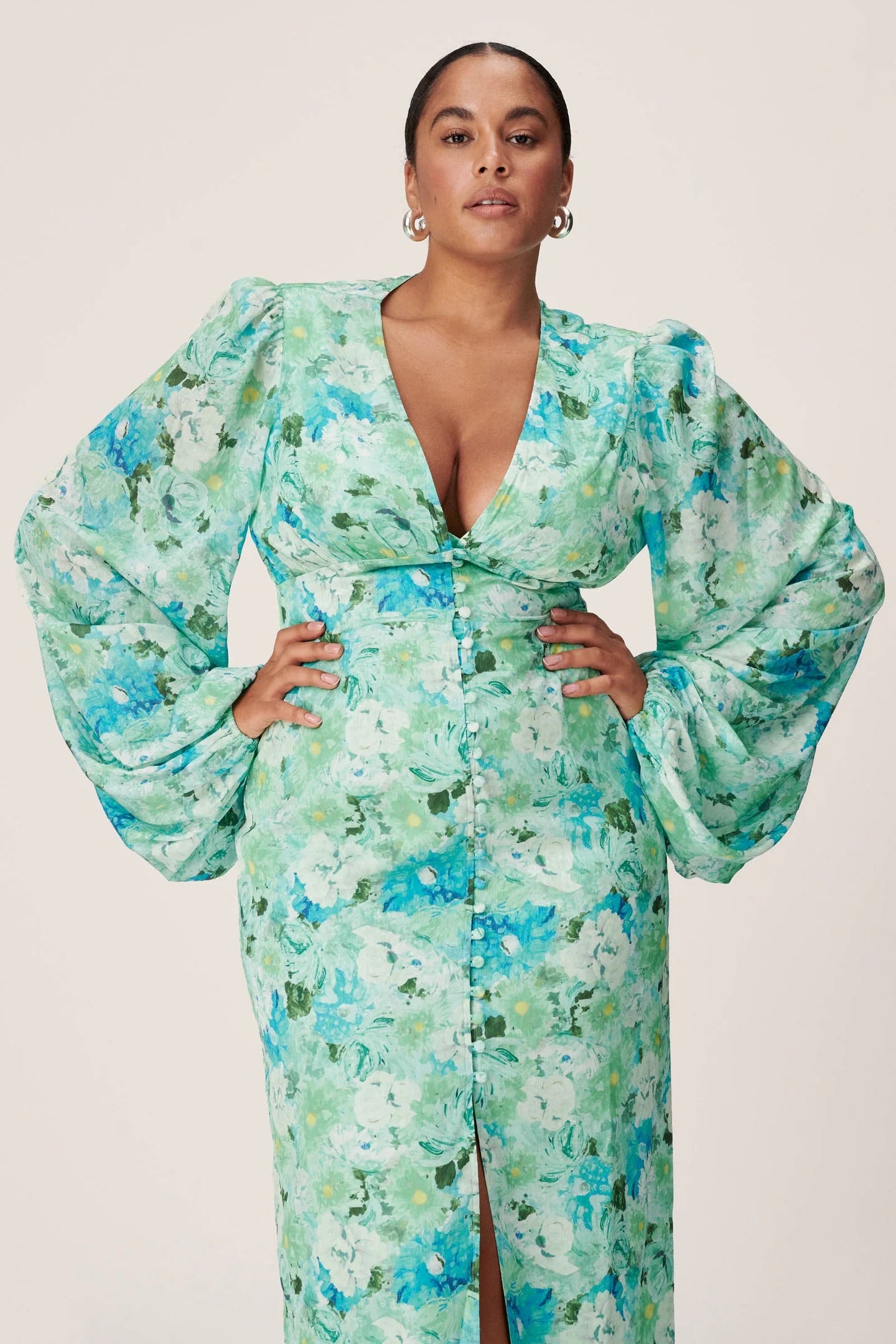 Positano Dress Mint Green