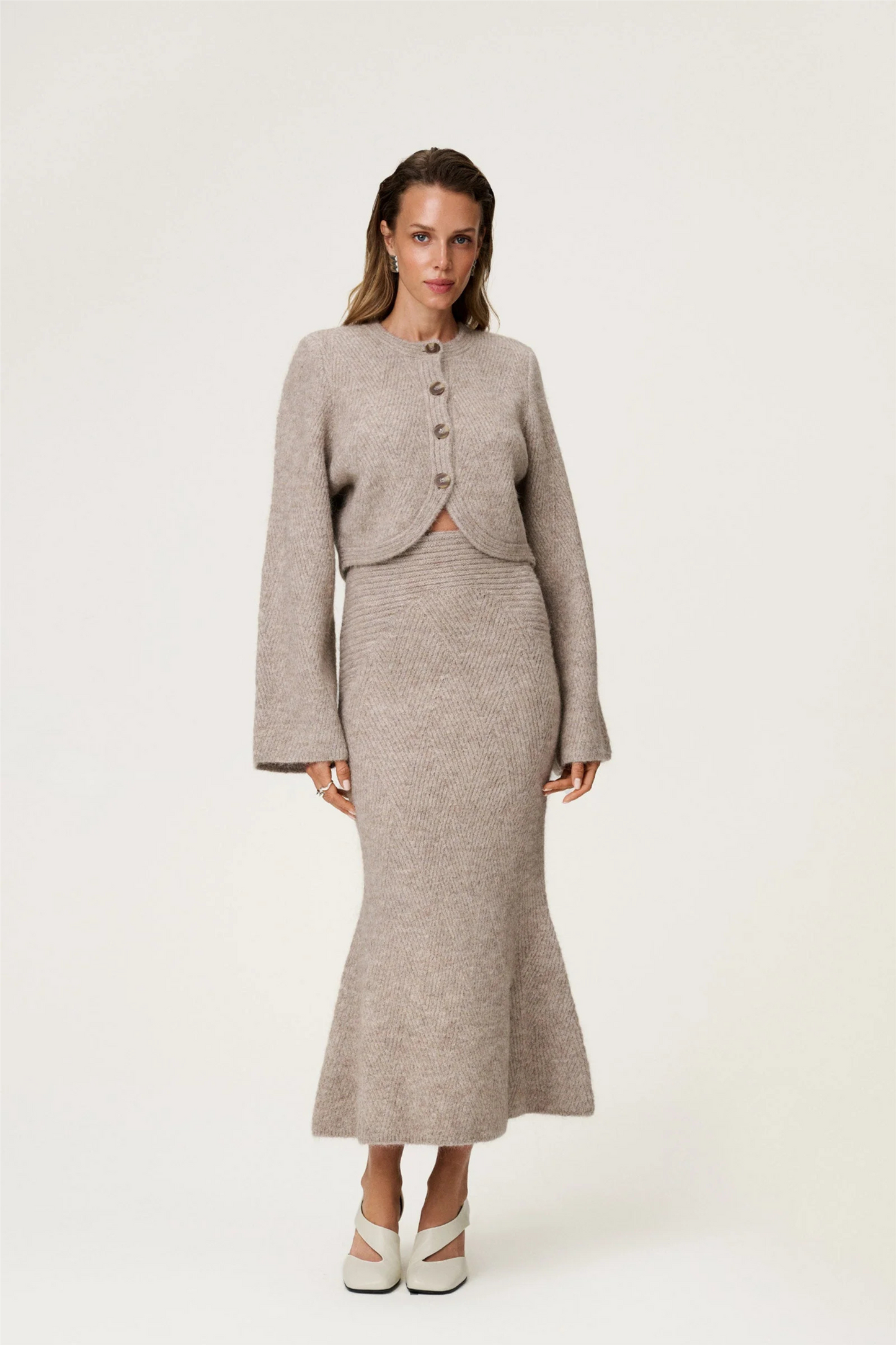 Cessole Cardigan Greige