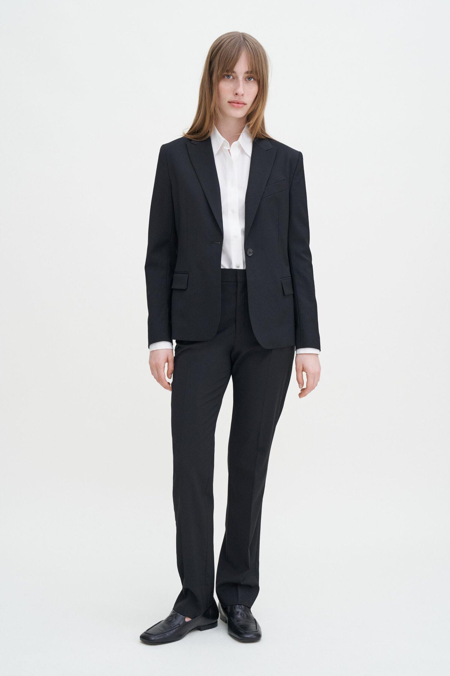 Sasha Cool Wool Blazer Black