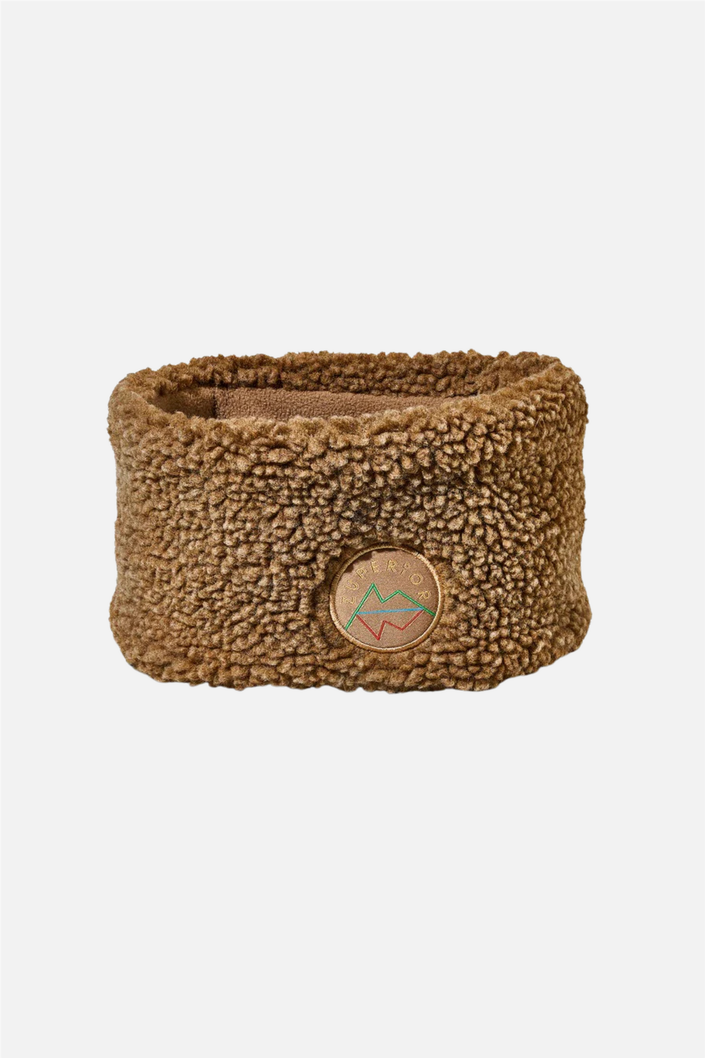 Pannebånd Teddyfleece Brown