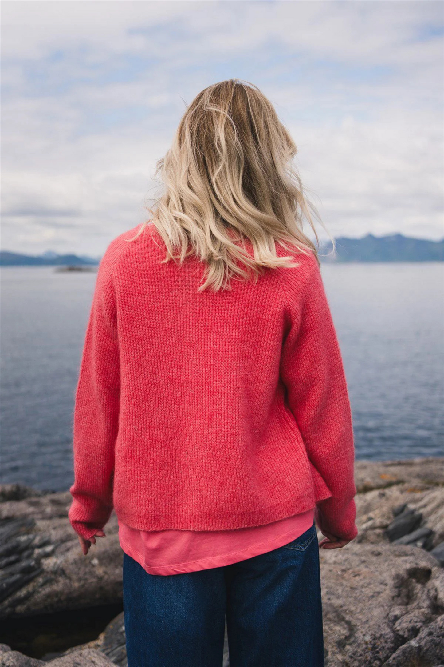 RAUSAmalie Cardigan Tea Rose