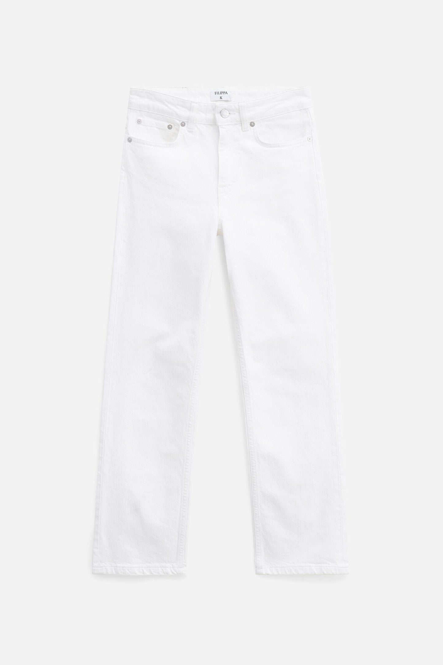 Stella cropped jeans Washed White