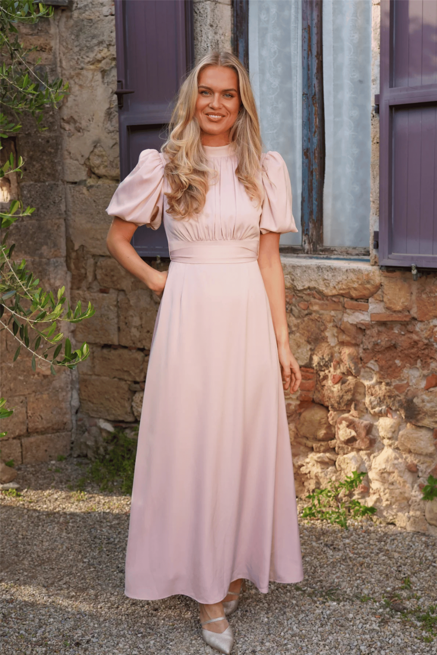 Holly Long Dress Pink