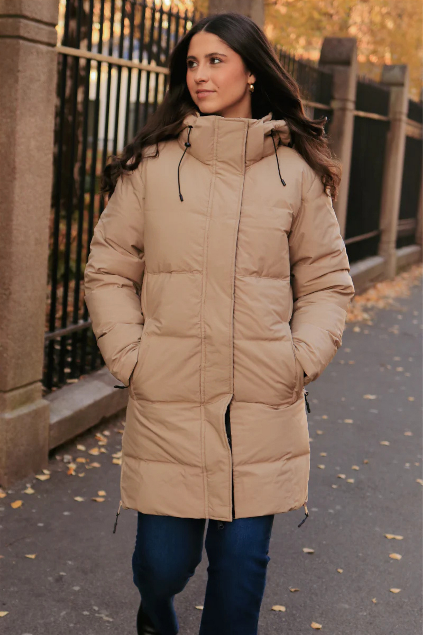 Ida Down Parka Silver Mink