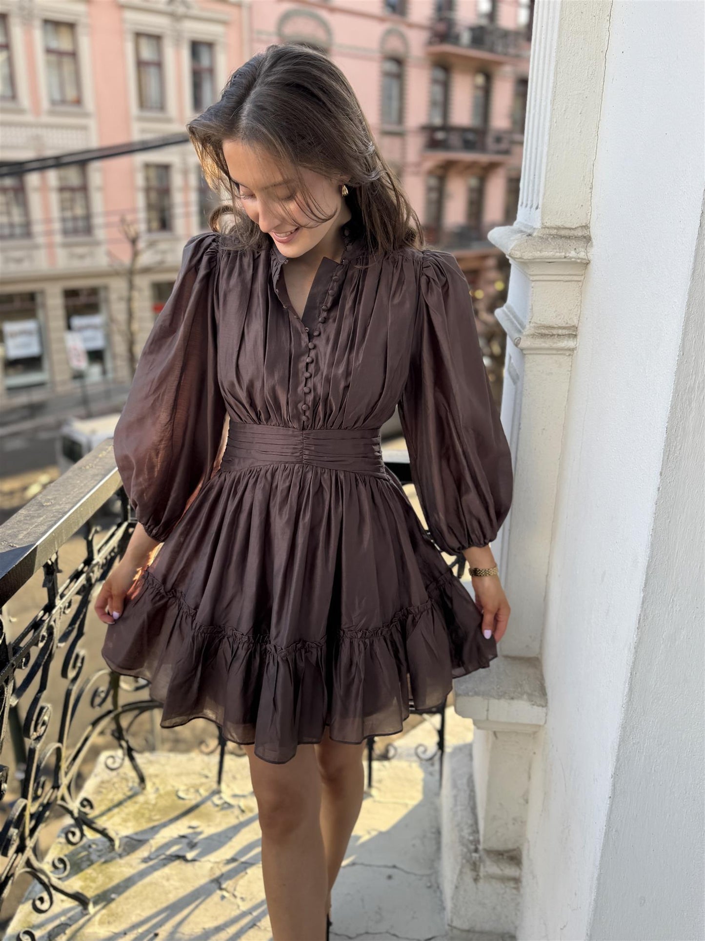 Vanity dress Light Brown