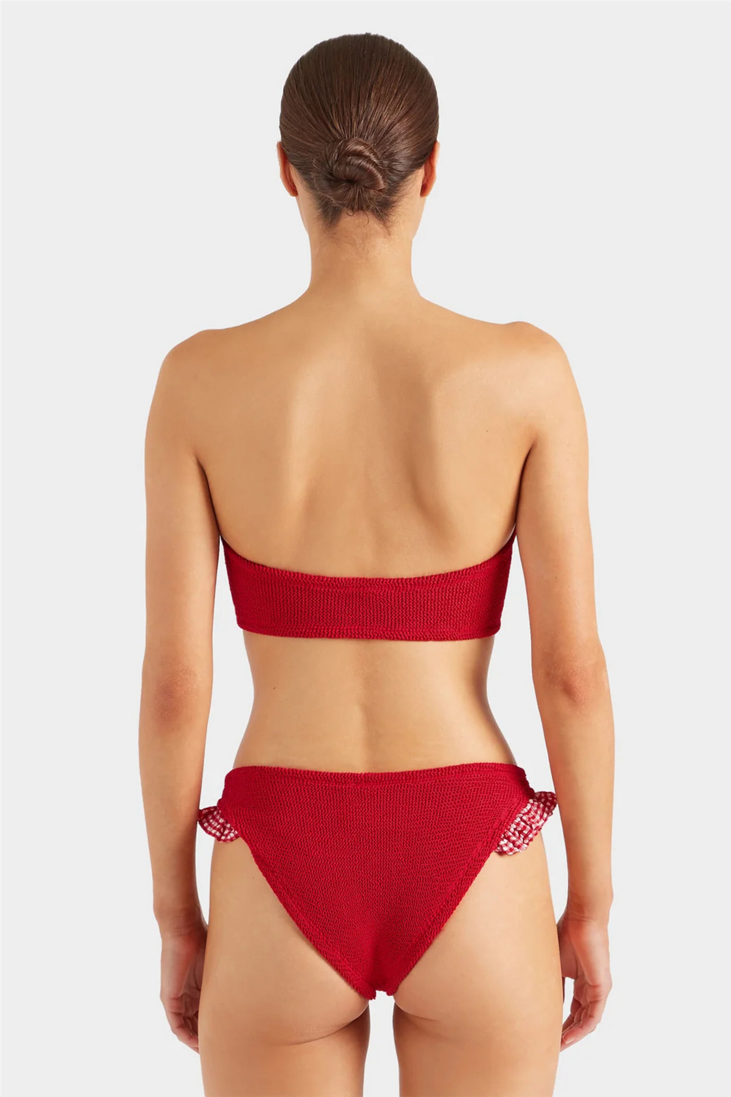 Jean Bikini Gingham red Gingham Red
